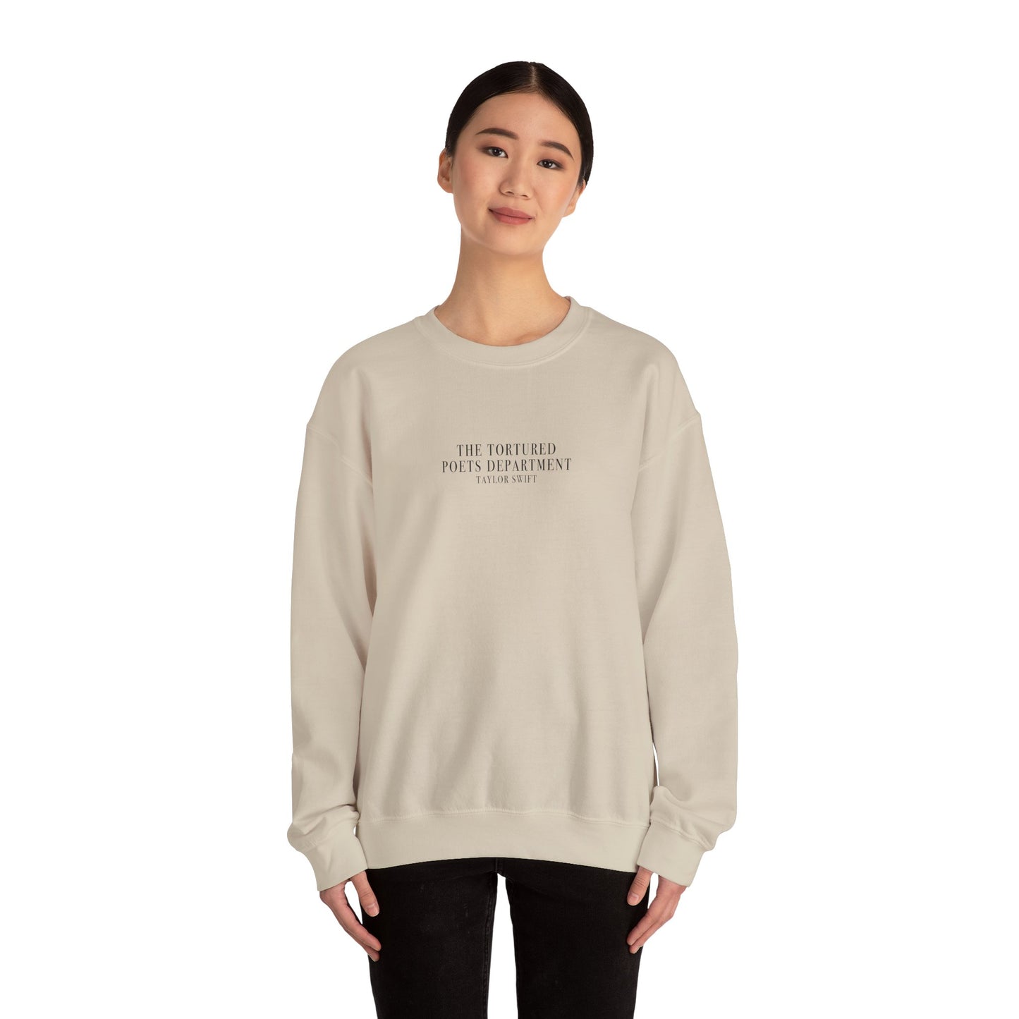 "I LOVE YOU, IT'S RUINING MY LIFE" TTPD 'The Manuscript' Crewneck (TS, The Tortured Poets Department, TS 11, Unisex Heavy Blend™ Crewneck Sweatshirt)