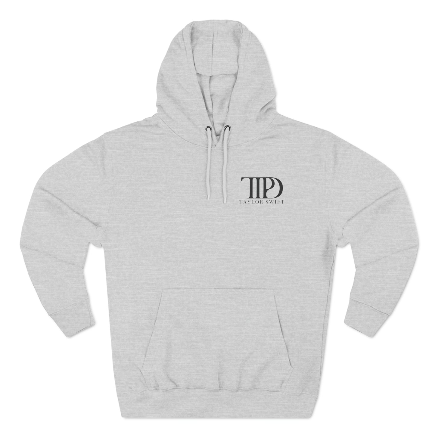 "OLD HABITS DIE SCREAMING" TTPD 'The Black Dog' Variant Hoodie (TS, The Tortured Poets Department, Three-Panel Fleece Hoodie)