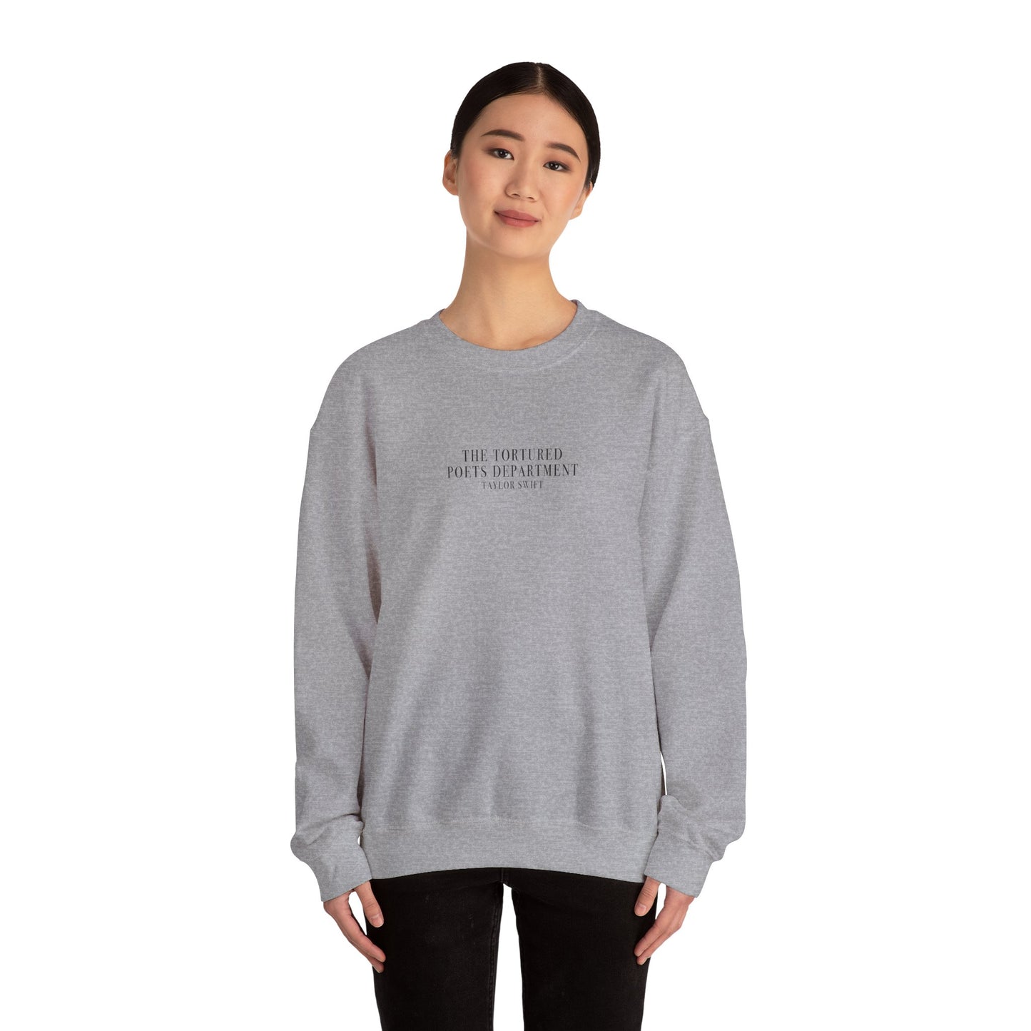 "I LOVE YOU, IT'S RUINING MY LIFE" TTPD 'The Manuscript' Crewneck (TS, The Tortured Poets Department, TS 11, Unisex Heavy Blend™ Crewneck Sweatshirt)