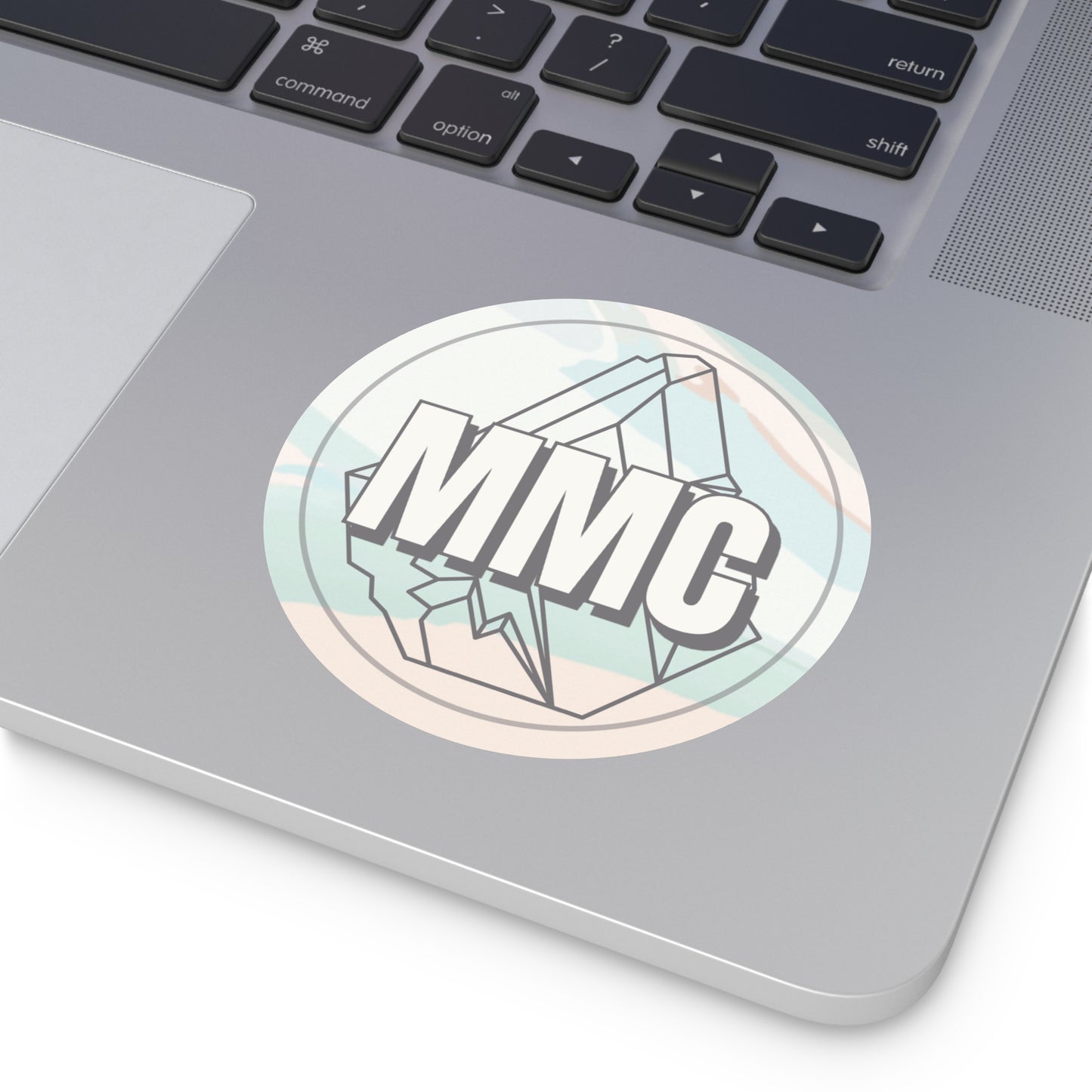 "MMC" makaylamadecreations Logo Round Vinyl Stickers