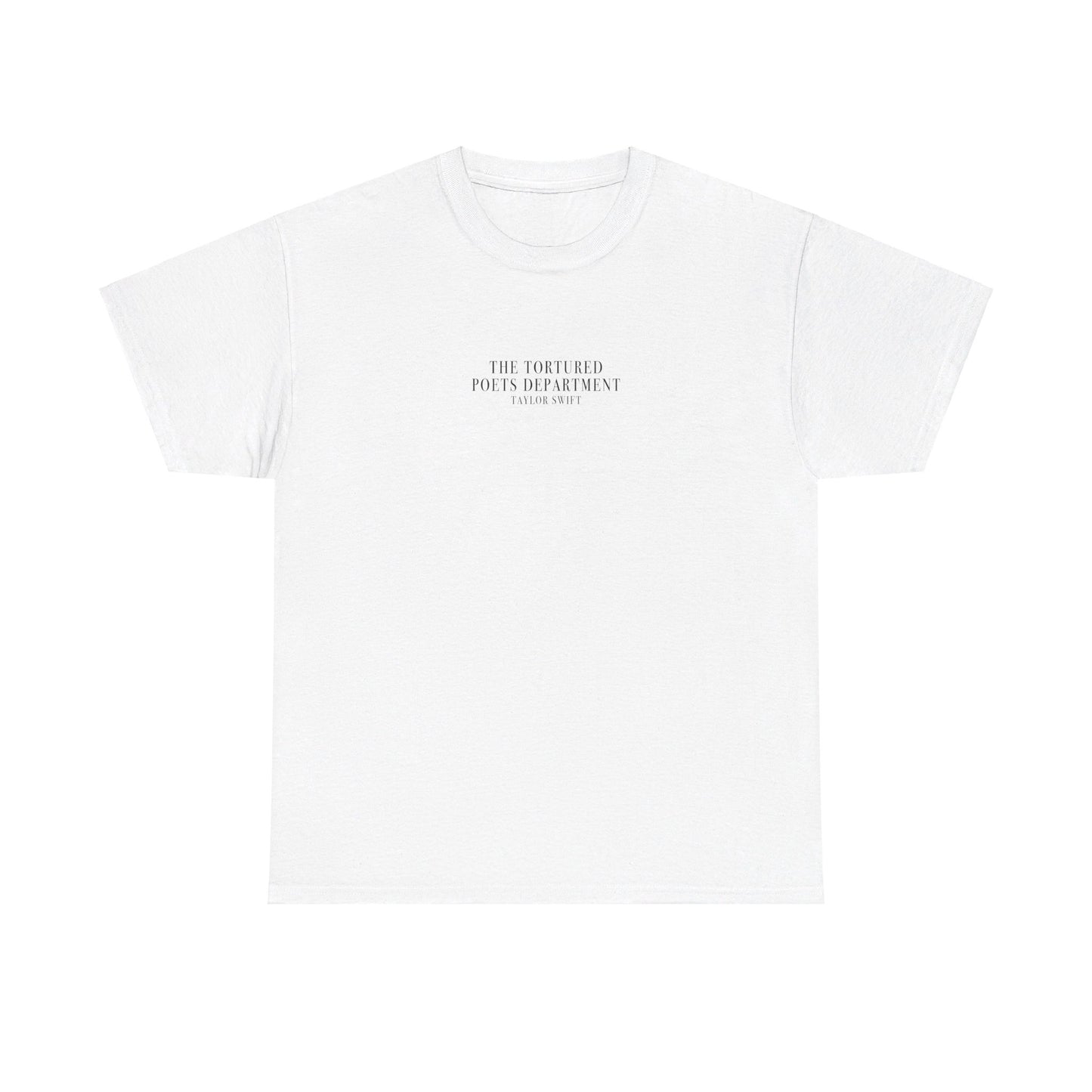 BASIC "The Tortured Poets Department Taylor Swift" (TS, The Tortured Poets Department, Basic Tee, Unisex Heavy Cotton Tee)