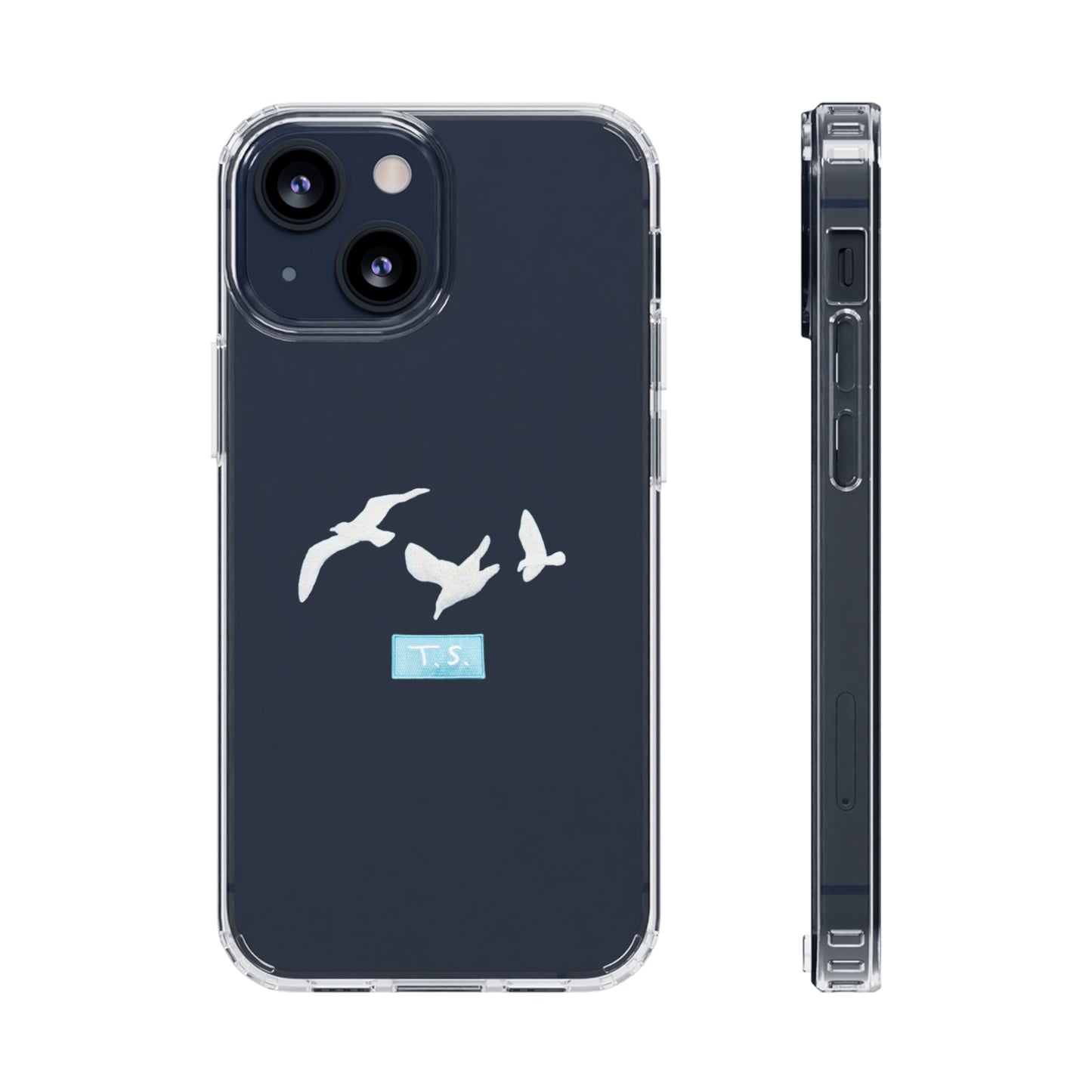 Taylor Swift 1989 Seagulls 'Patch' Clear Phone Cases (Iphone & Samsung)