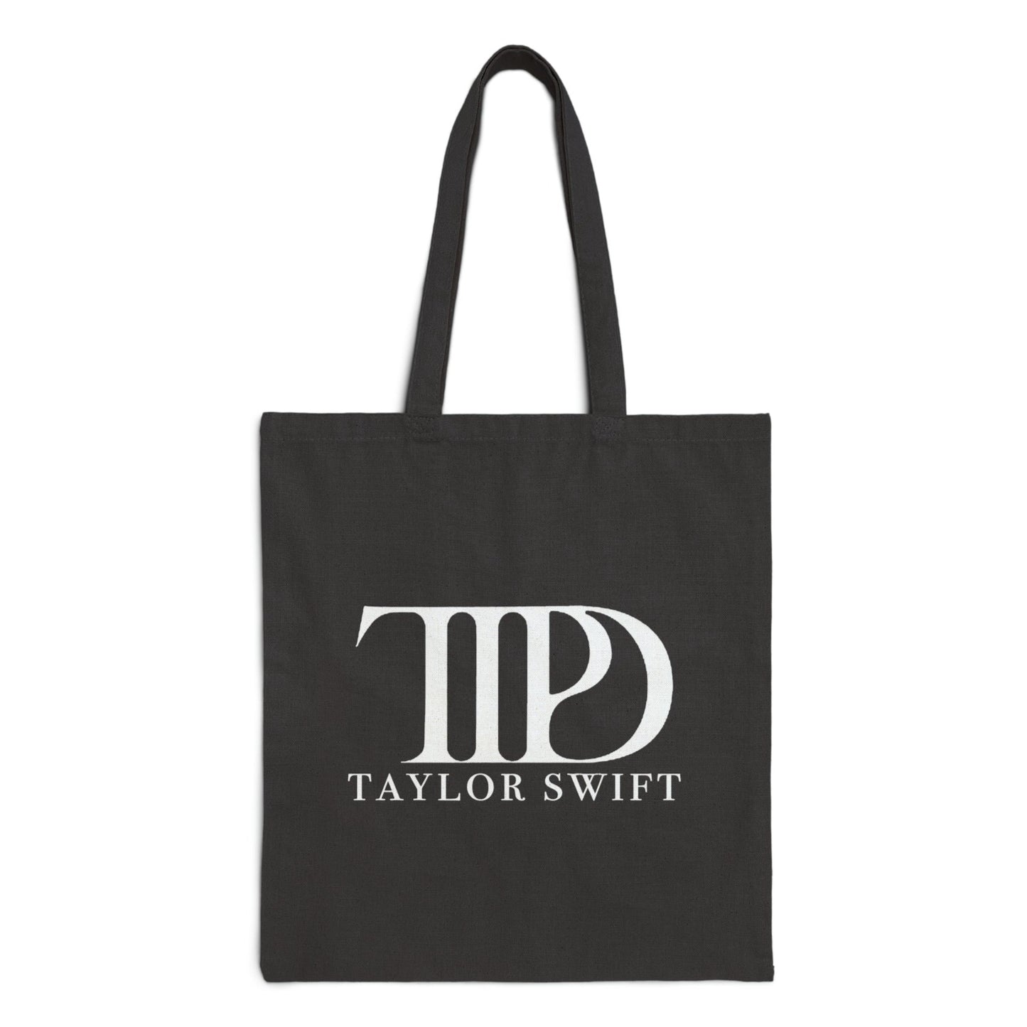 TTPD TS Tote Bag (Release Day Party Supplies, The Tortured Poets Department, TS 11, Cotton Canvas Tote Bag)