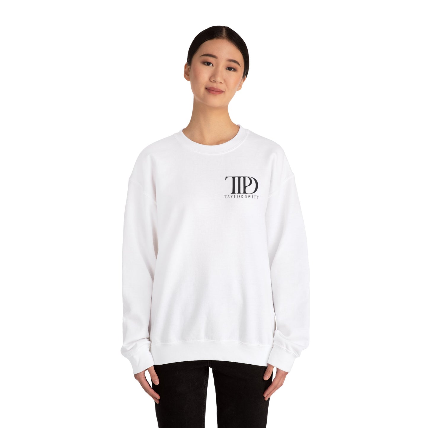 "YOU DON'T GET TO TELL ME ABOUT SAD" TTPD 'The Bolter' Variant Crewneck (TS, The Tortured Poets Department, Unisex Heavy Blend™ Crewneck Sweatshirt)