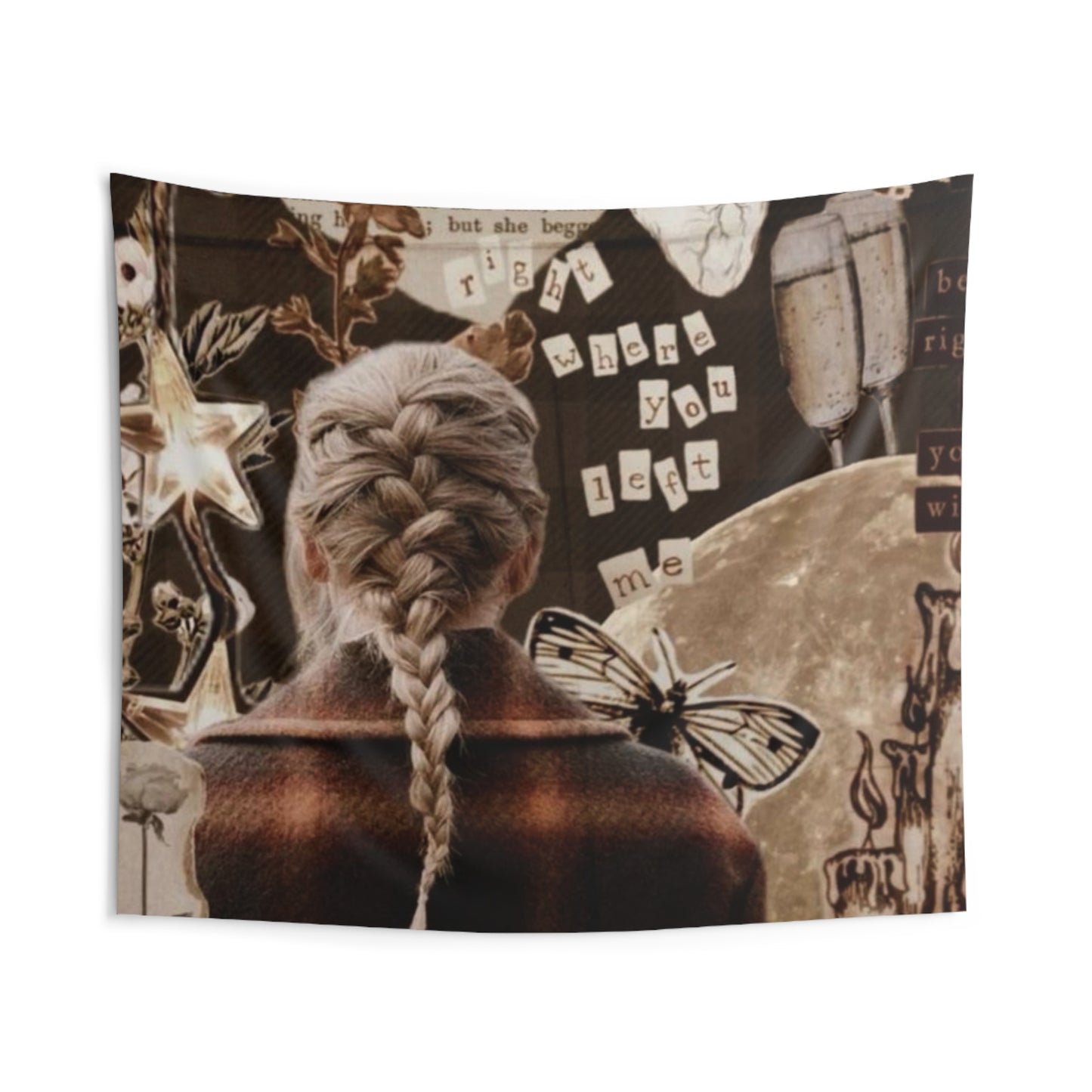 Brown Evermore Fall/Autumn Taylor Swift Tapestry