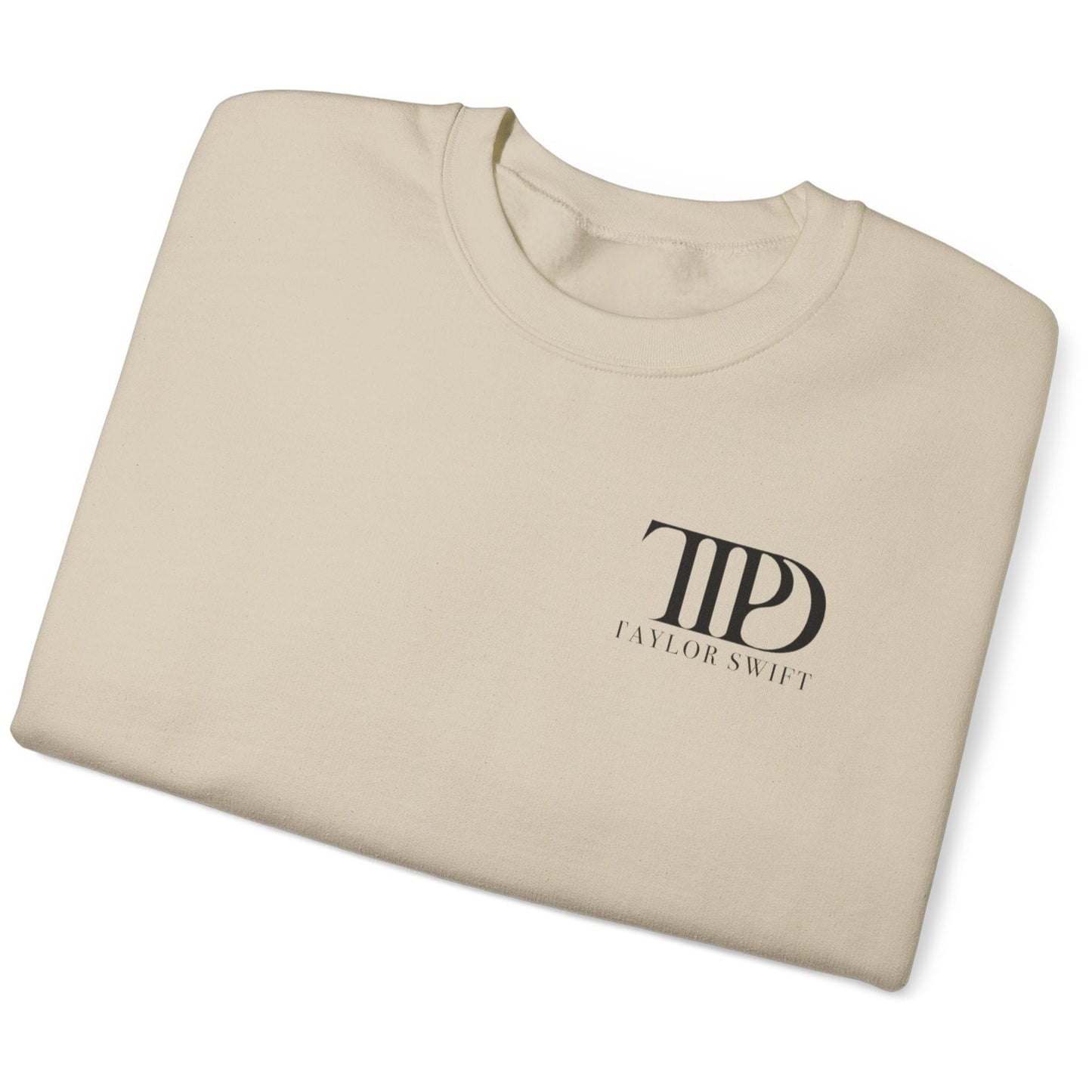 TTPD Logo "I LOVE YOU, IT'S RUINING MY LIFE" TTPD 'The Manuscript' Crewneck (TS, The Tortured Poets Department, TS 11) Unisex Heavy Blend™ Crewneck Sweatshirt