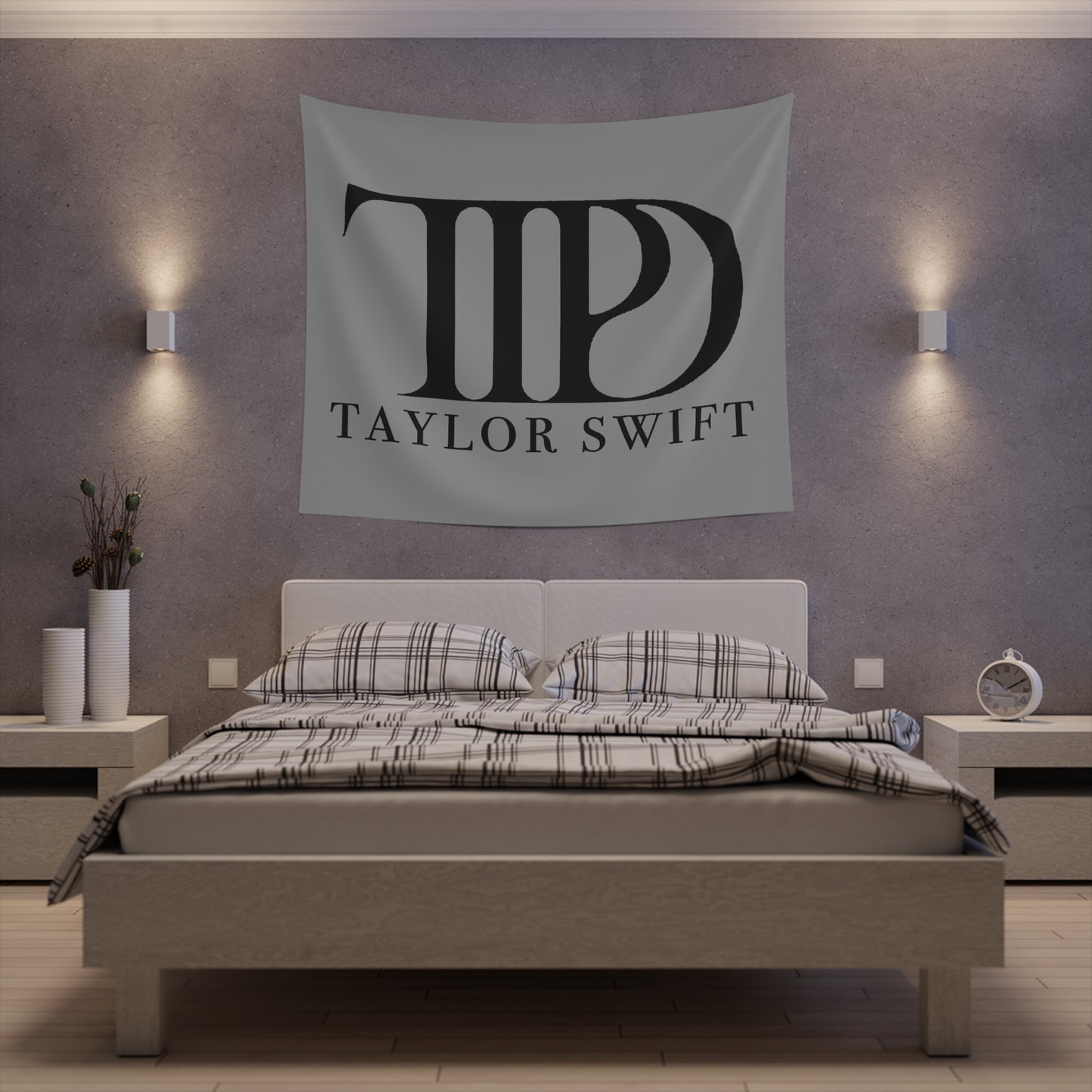 TTPD TS Tapestry (Release Day Party Supplies, The Tortured Poets Department, TS 11, Printed Wall Tapestry)