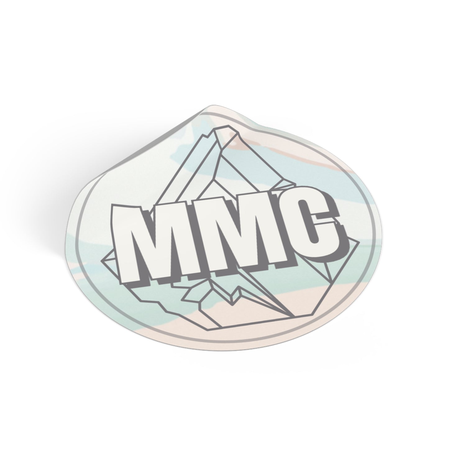 "MMC" makaylamadecreations Logo Round Vinyl Stickers