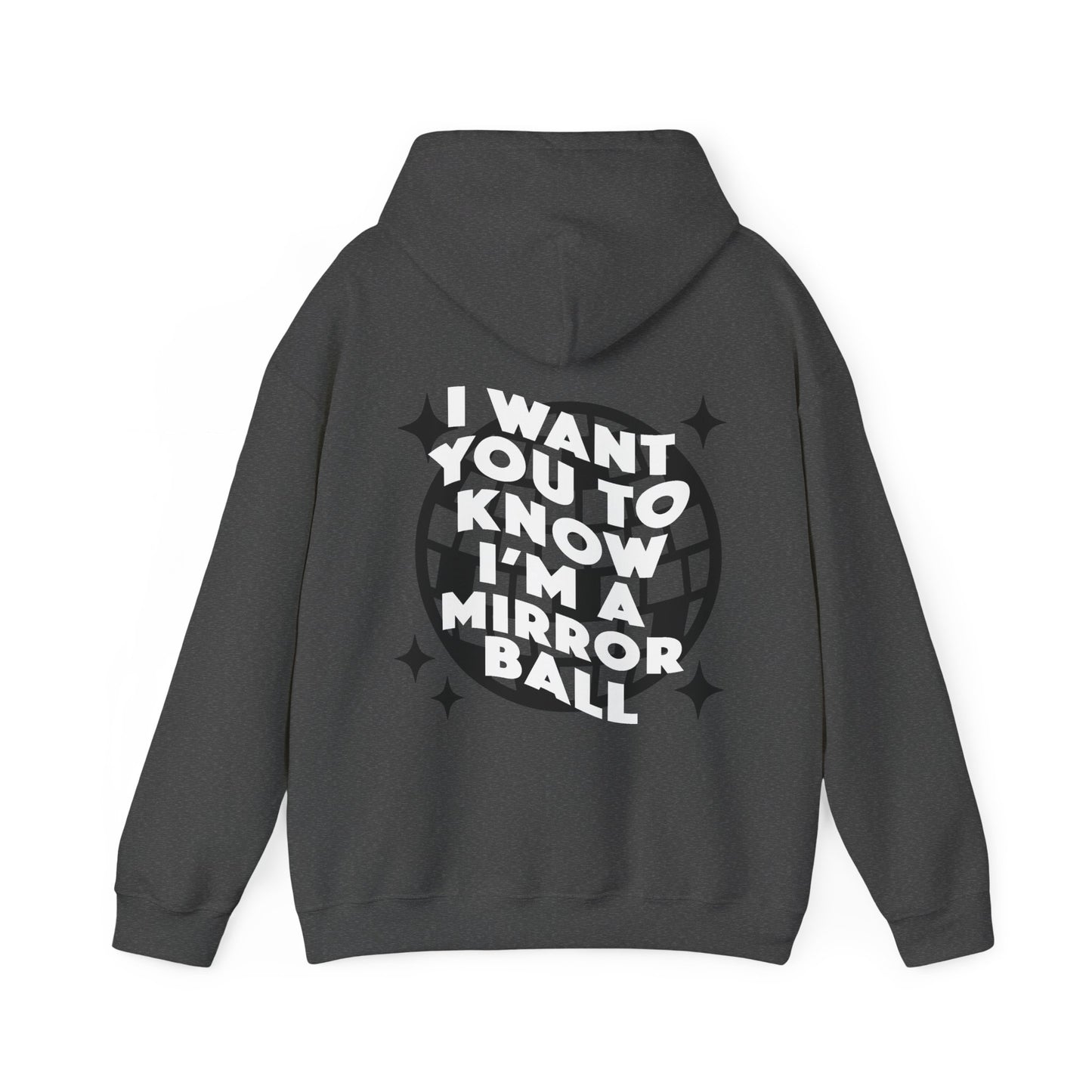 TS "I want you to know i'm a mirrorball" Folklore Unisex Hoodie (Heavy Blend™ Hooded Sweatshirt)