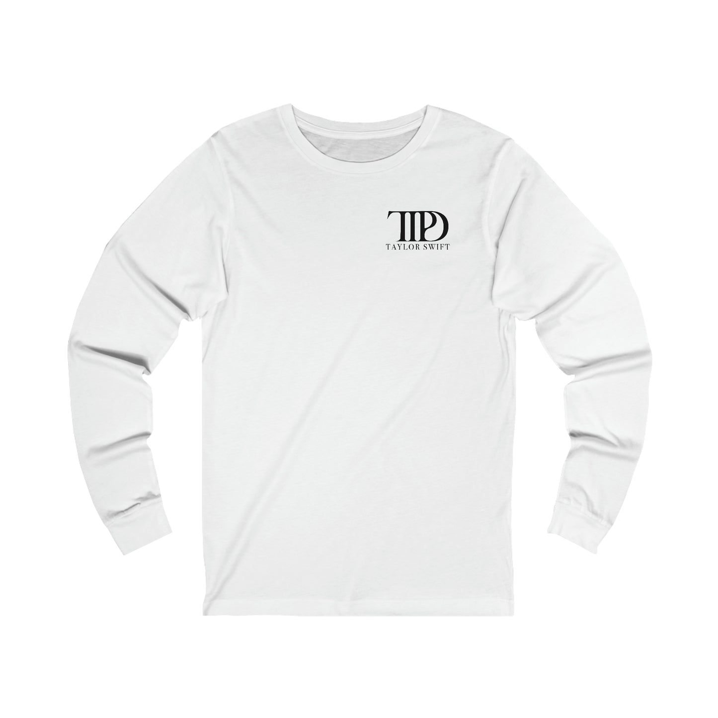 TTPD Logo "I LOVE YOU, IT'S RUINING MY LIFE" TTPD 'The Manuscript'  Long Sleeve (TS, The Tortured Poets Department, TS 11) Unisex Jersey Long Sleeve Tee