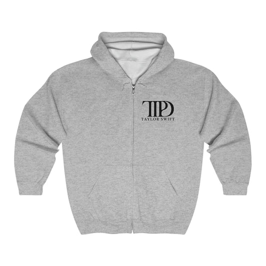 "YOU DON'T GET TO TELL ME ABOUT SAD" TTPD 'The Bolter' Variant ZIP-UP Hoodie (TS, The Tortured Poets Department, Unisex Heavy Blend™ Full Zip Hooded Sweatshirt)