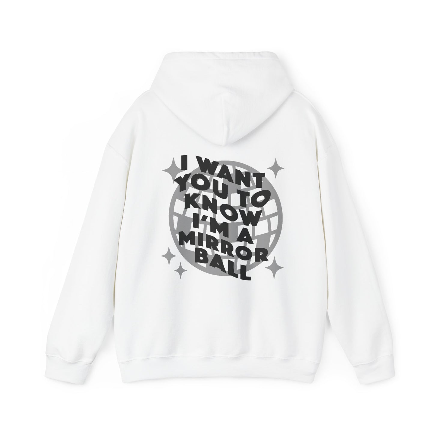 TS "I want you to know i'm a mirrorball" Folklore Unisex Hoodie (Heavy Blend™ Hooded Sweatshirt)