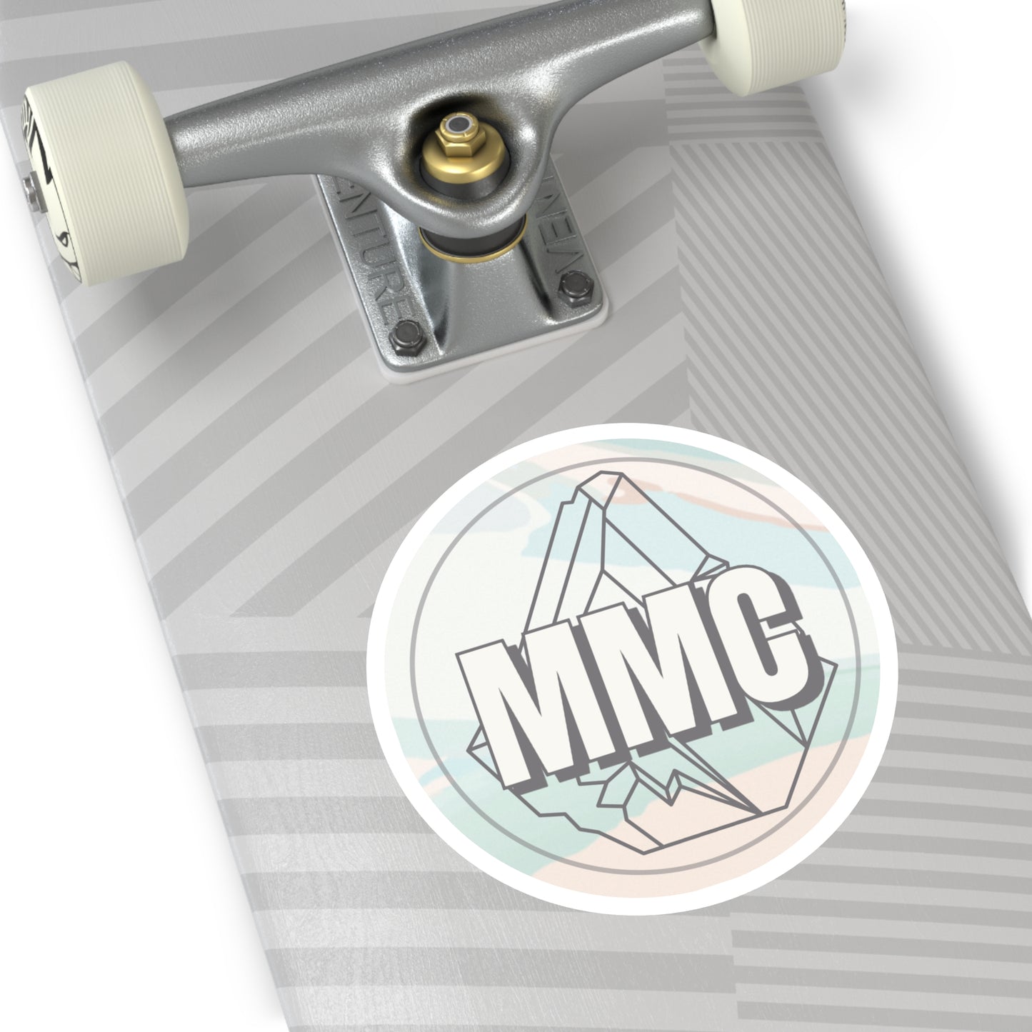 "MMC" makaylamadecreations Logo Round Stickers, Indoor\Outdoor