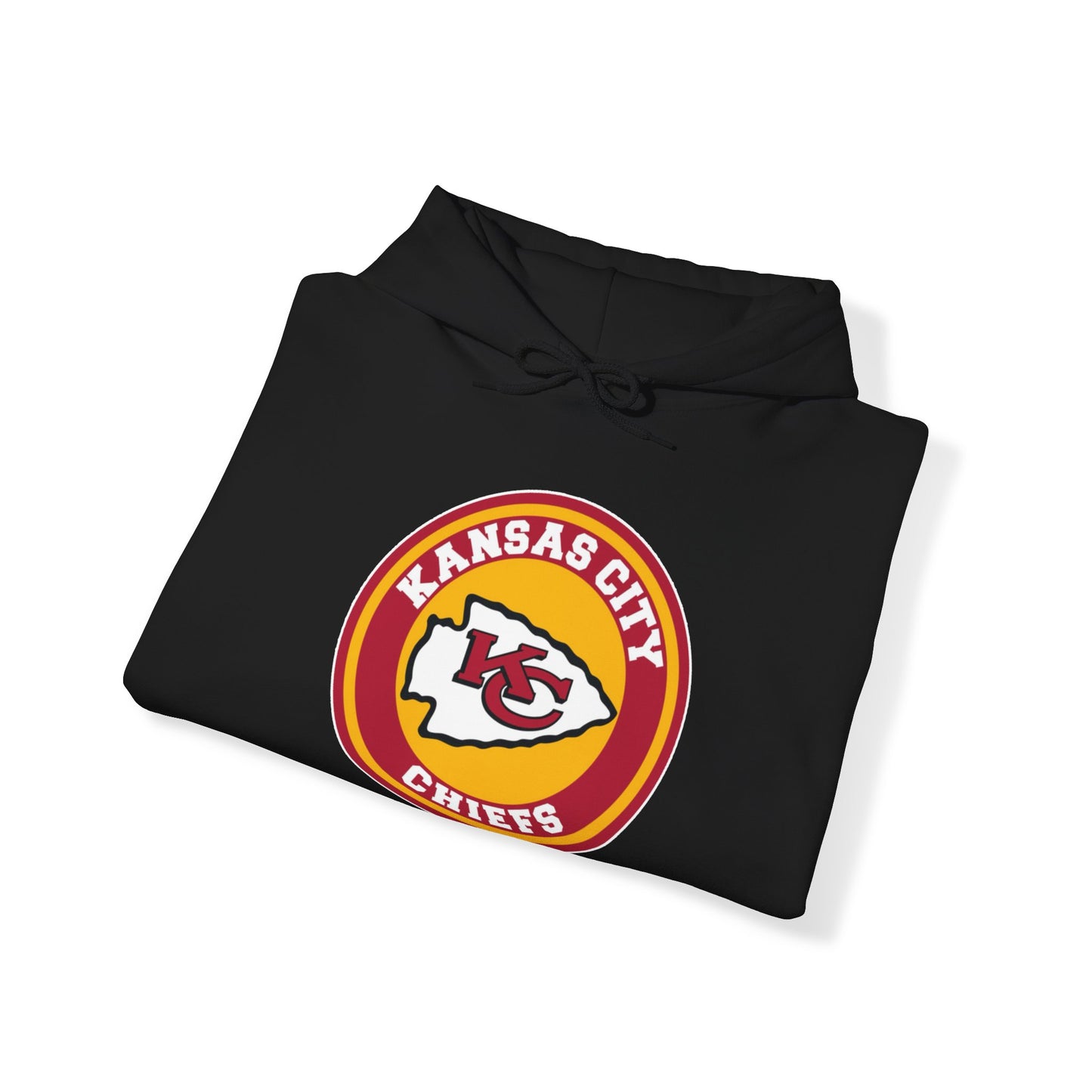 Kansas City Chiefs (KC) Travis Kelce 87 Superbowl LVIII Unisex Heavy Blend™ Hooded Sweatshirt