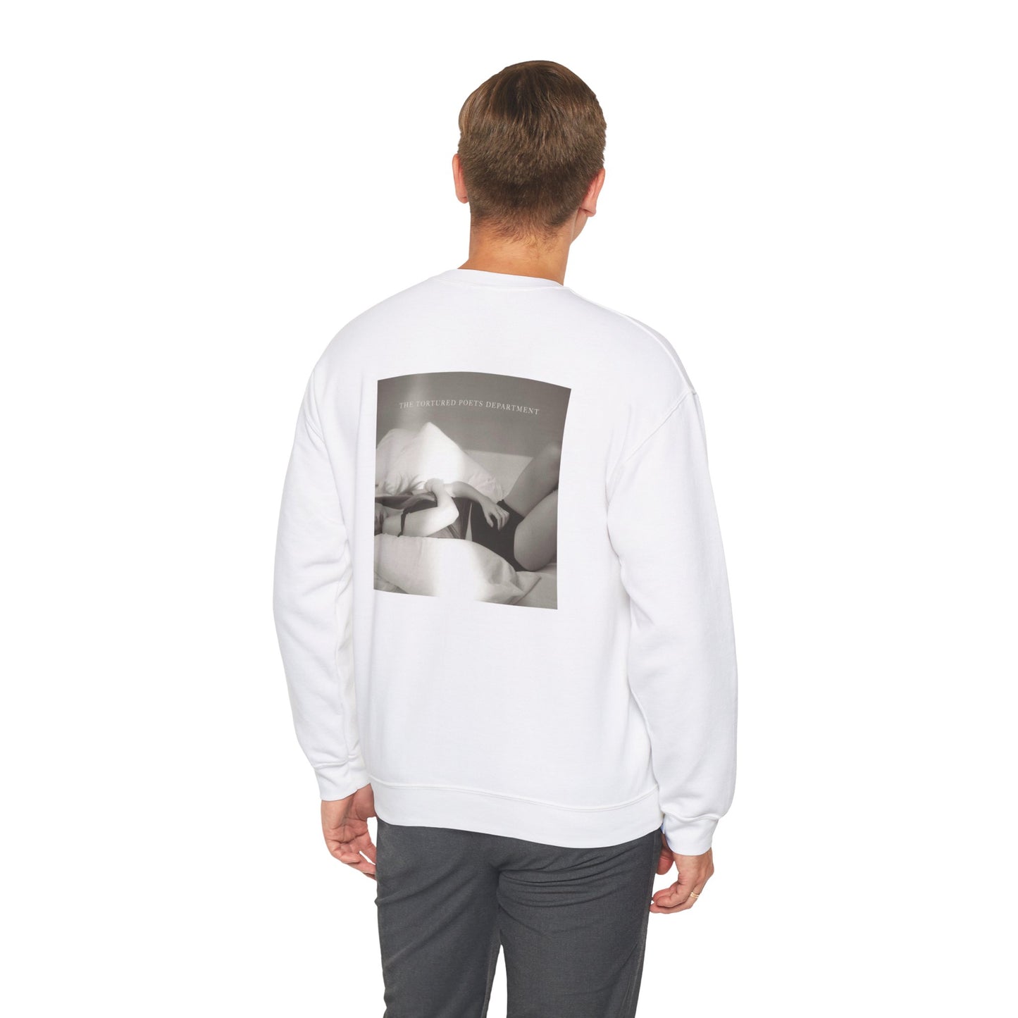 The Tortured Poets Department TS New Album Unisex Heavy Blend™ Crewneck Sweatshirt (TS 11)