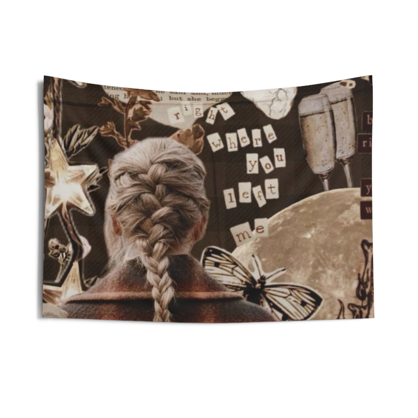 Brown Evermore Fall/Autumn Taylor Swift Tapestry