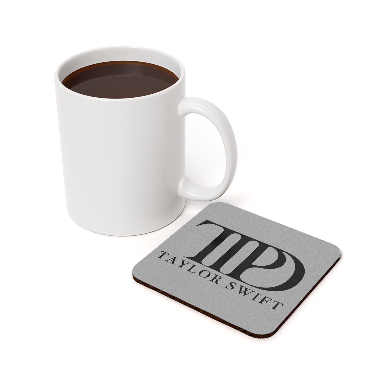 ONE TTPD Coaster - Square or Round (The Tortured Poets Department, TS 11, Cork Back Coaster)