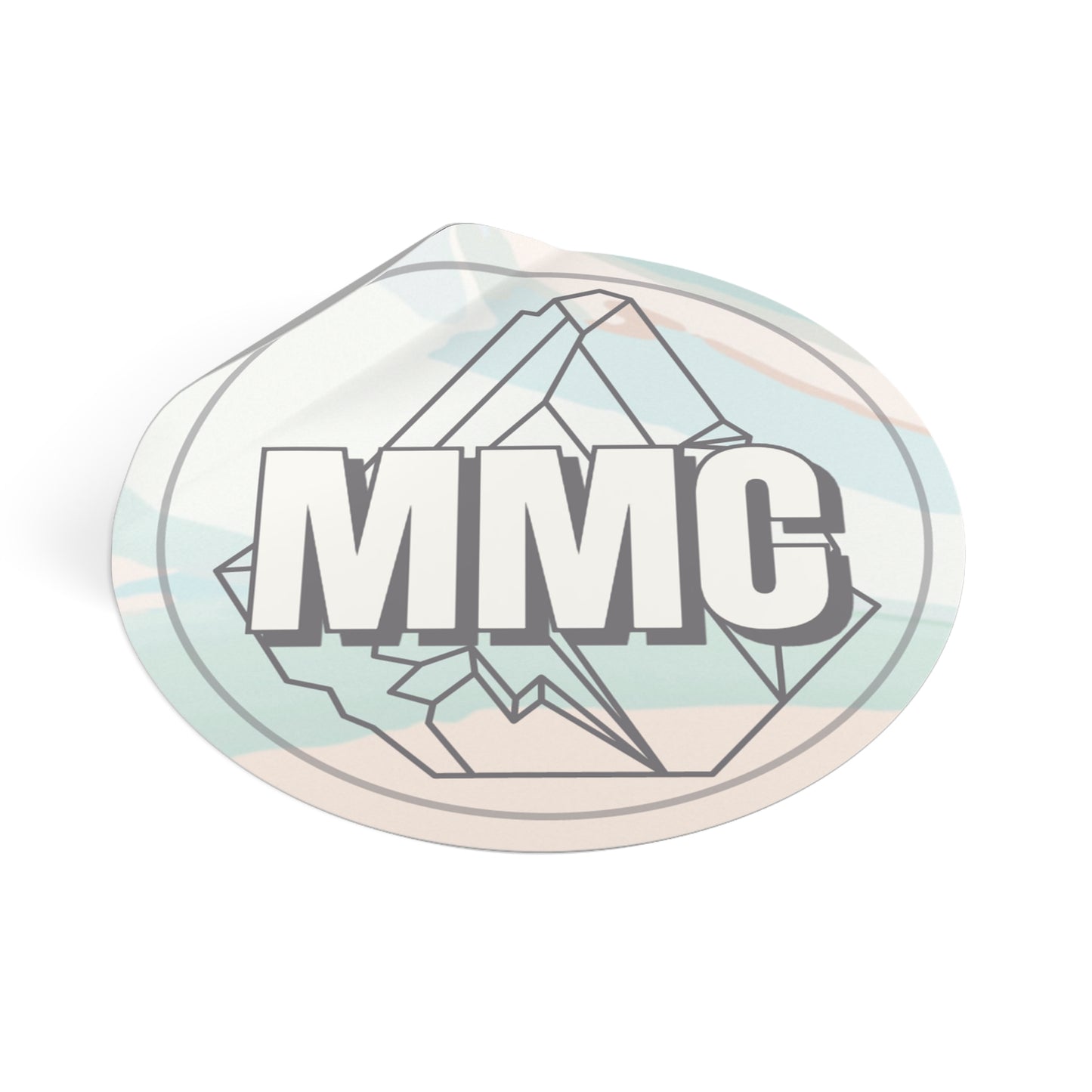 "MMC" makaylamadecreations Logo Round Vinyl Stickers