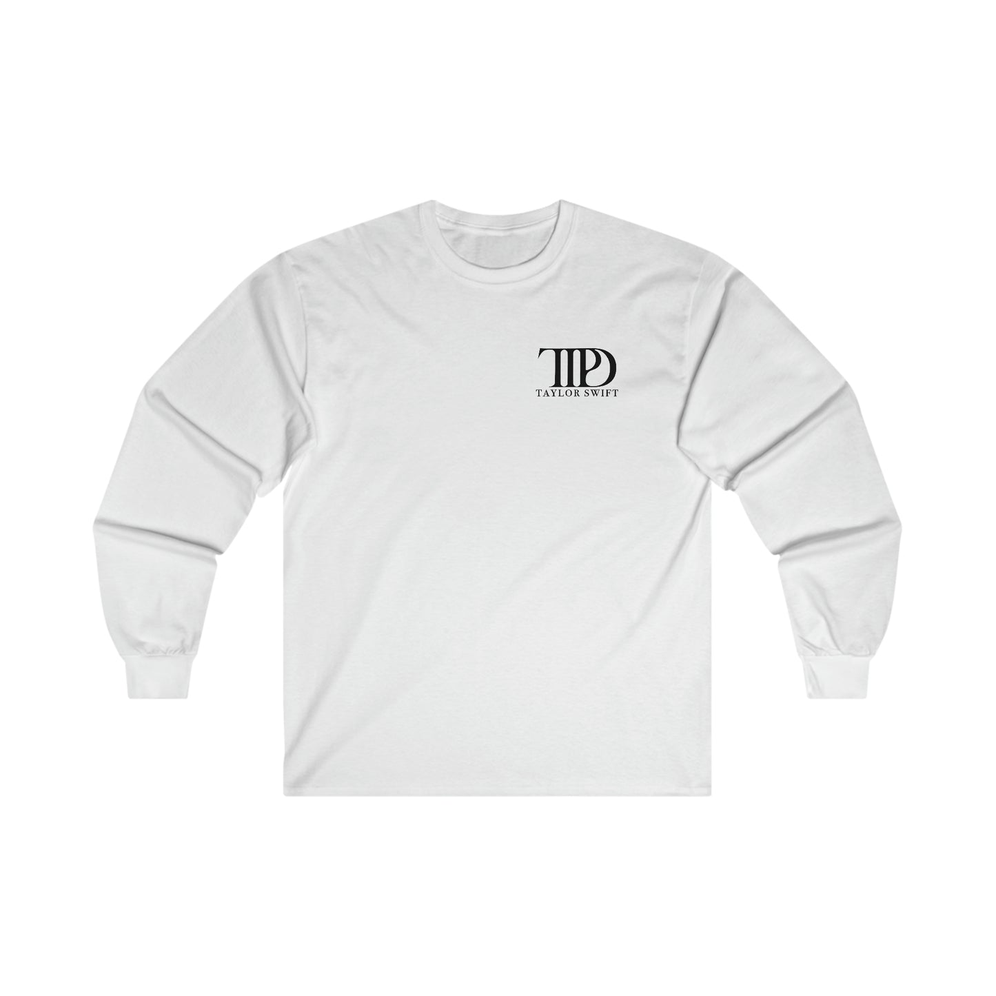 "AM I ALLOWED TO CRY?" TTPD 'The Albatross' Variant Long Sleeve (TS, The Tortured Poets Department, Unisex Ultra Cotton Long Sleeve Tee)