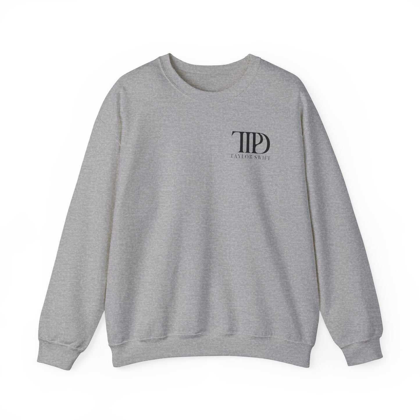 TTPD Logo "I LOVE YOU, IT'S RUINING MY LIFE" TTPD 'The Manuscript' Crewneck (TS, The Tortured Poets Department, TS 11) Unisex Heavy Blend™ Crewneck Sweatshirt