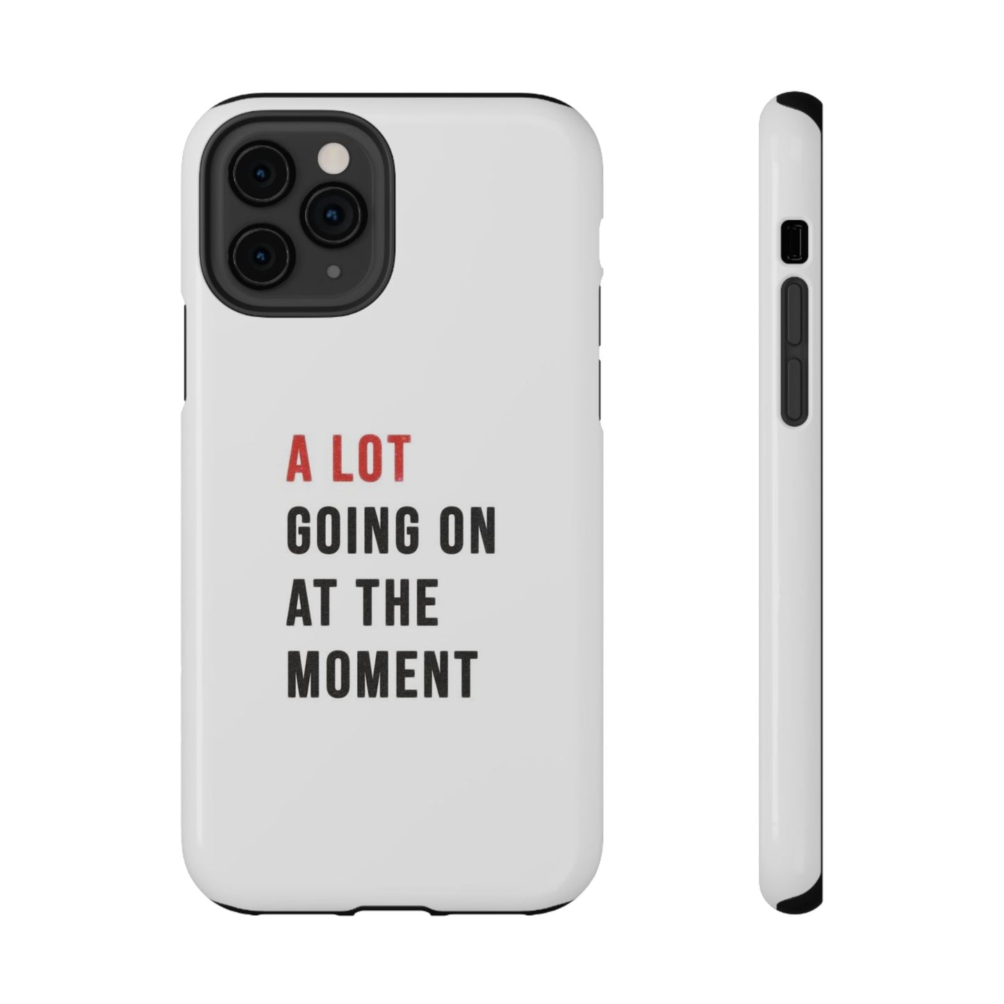 "A LOT GOING ON AT THE MOMENT" Taylor Swift Red Era Impact-Resistant Phone Cases (Iphone & Samsung)