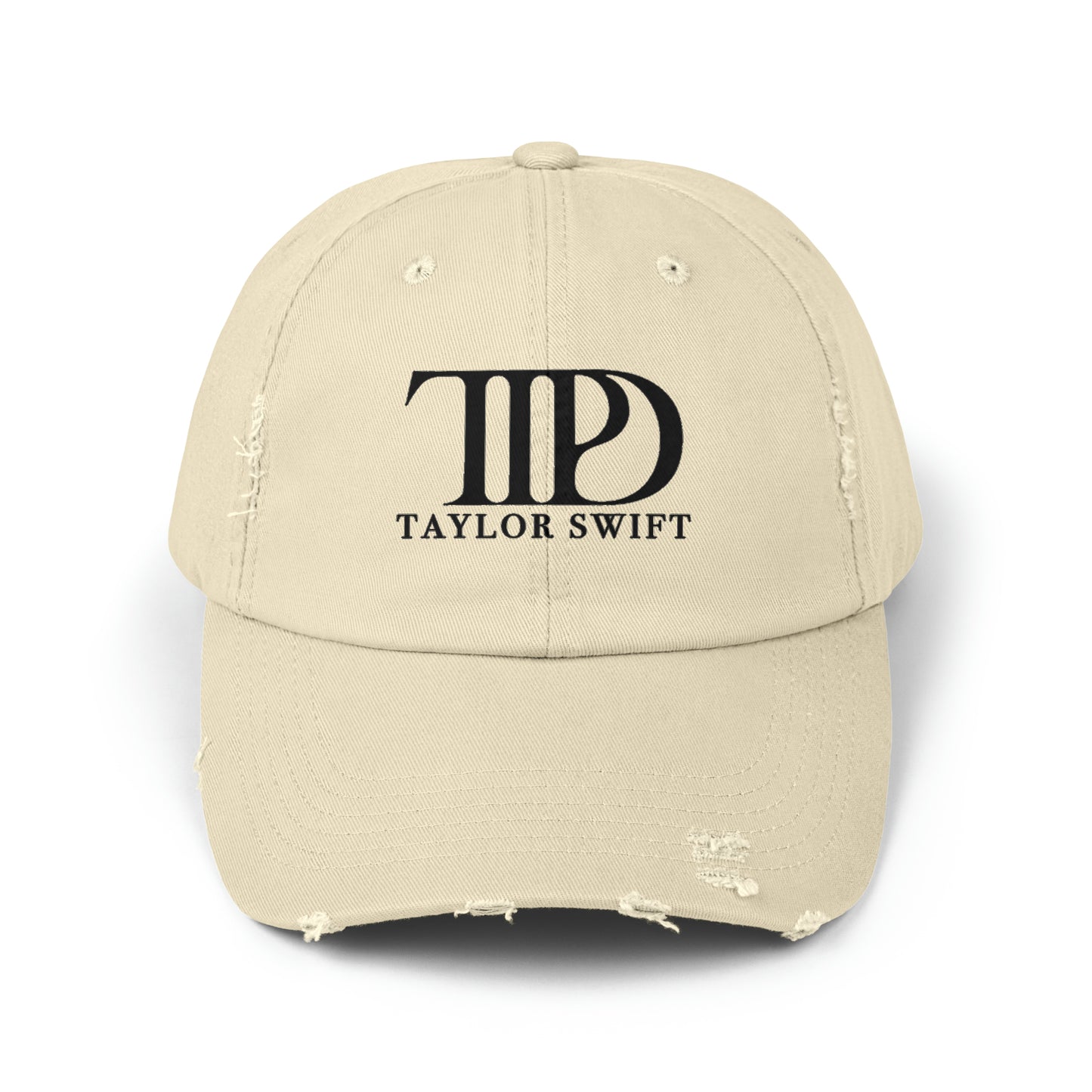 TTPD Taylor Swift Distressed Hat (The Tortured Poets Department, TS 11, Unisex Distressed Cap)