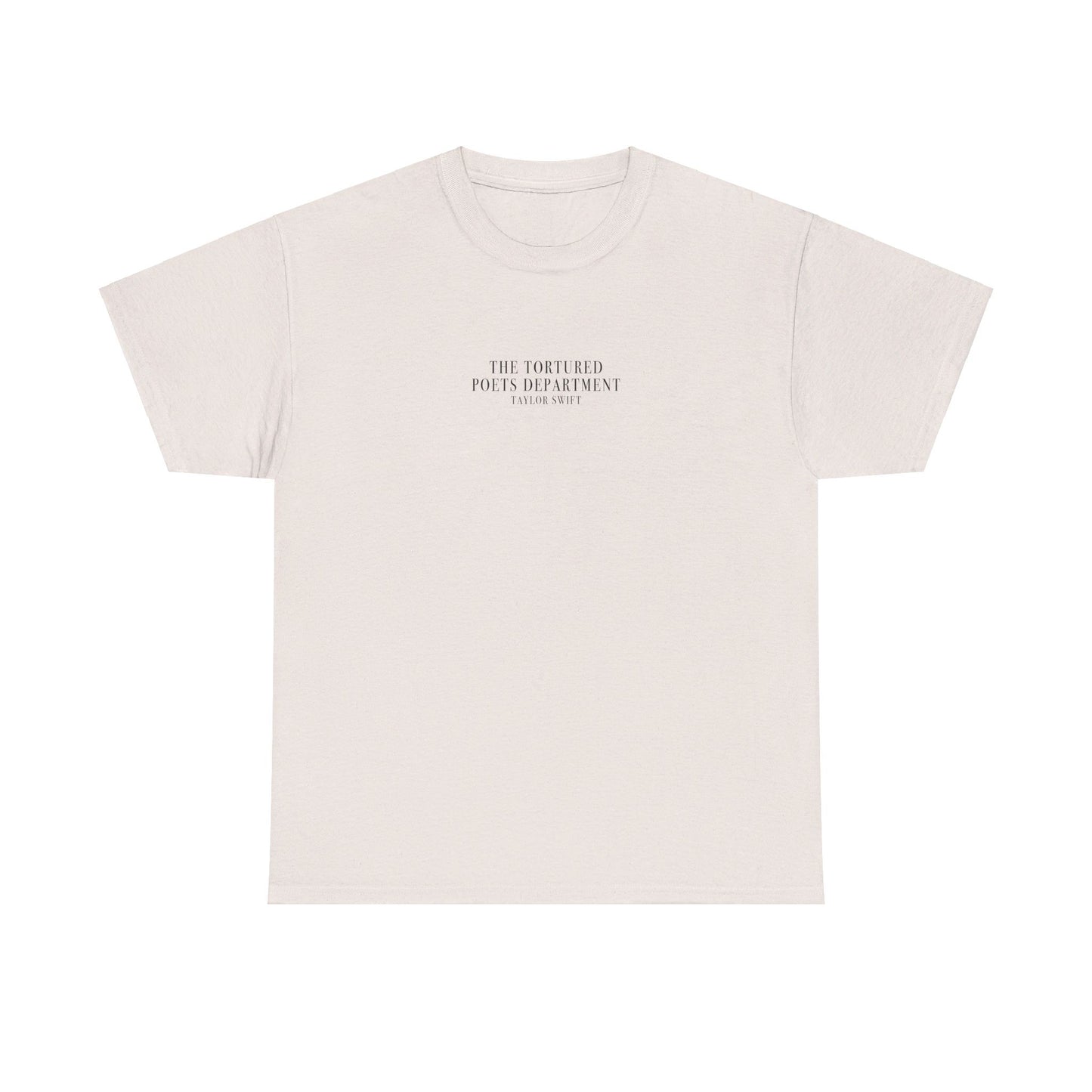 BASIC "The Tortured Poets Department Taylor Swift" (TS, The Tortured Poets Department, Basic Tee, Unisex Heavy Cotton Tee)