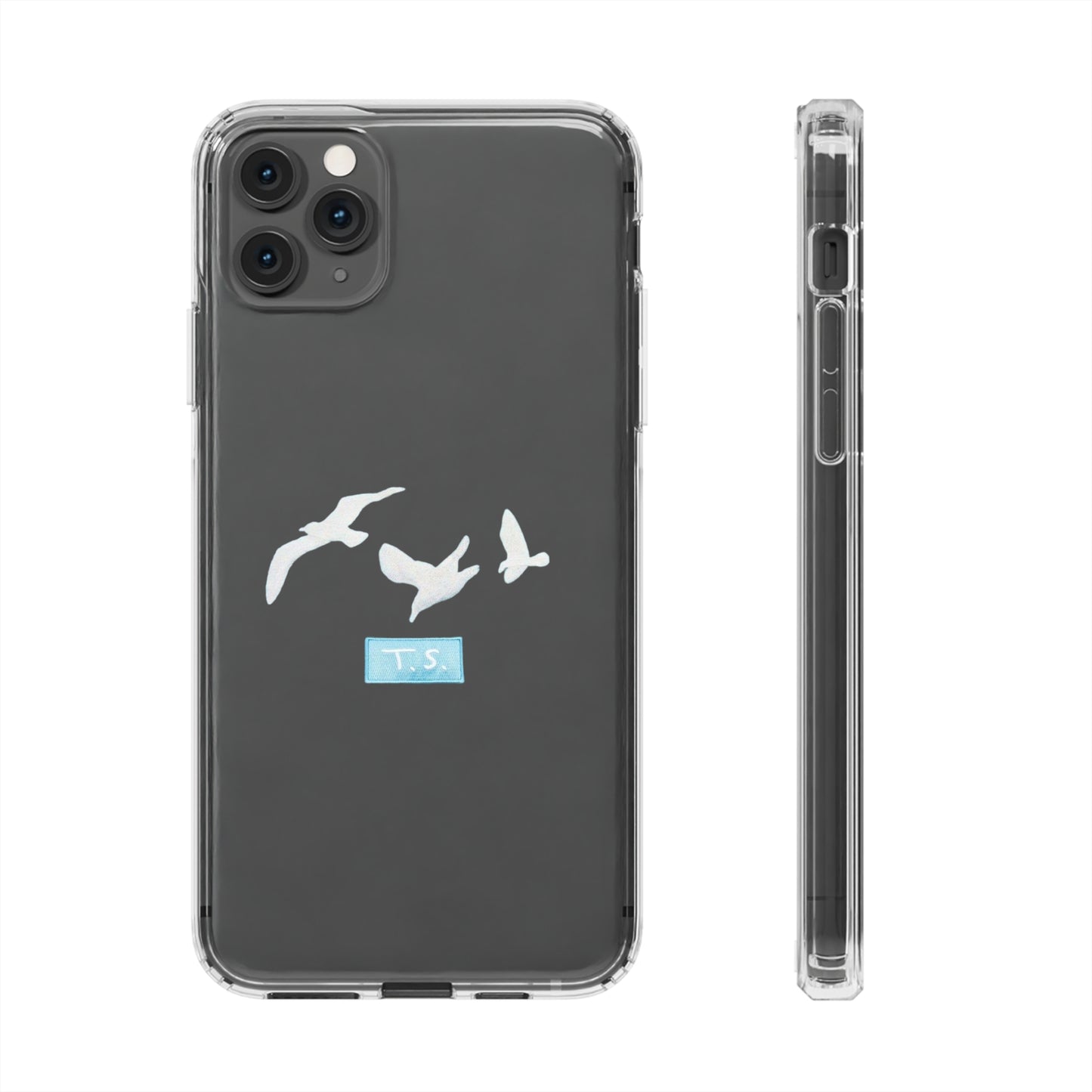 Taylor Swift 1989 Seagulls 'Patch' Clear Phone Cases (Iphone & Samsung)