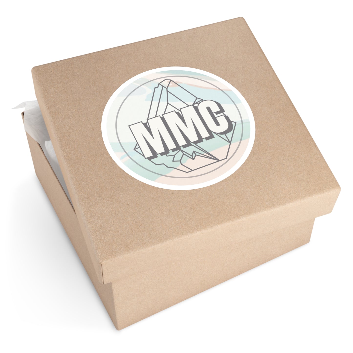 "MMC" makaylamadecreations Logo Round Stickers, Indoor\Outdoor