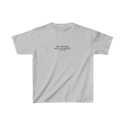 BASIC Kids "The Tortured Poets Department Taylor Swift" (TS, The Tortured Poets Department, Basic Kids Tee, Heavy Cotton™)