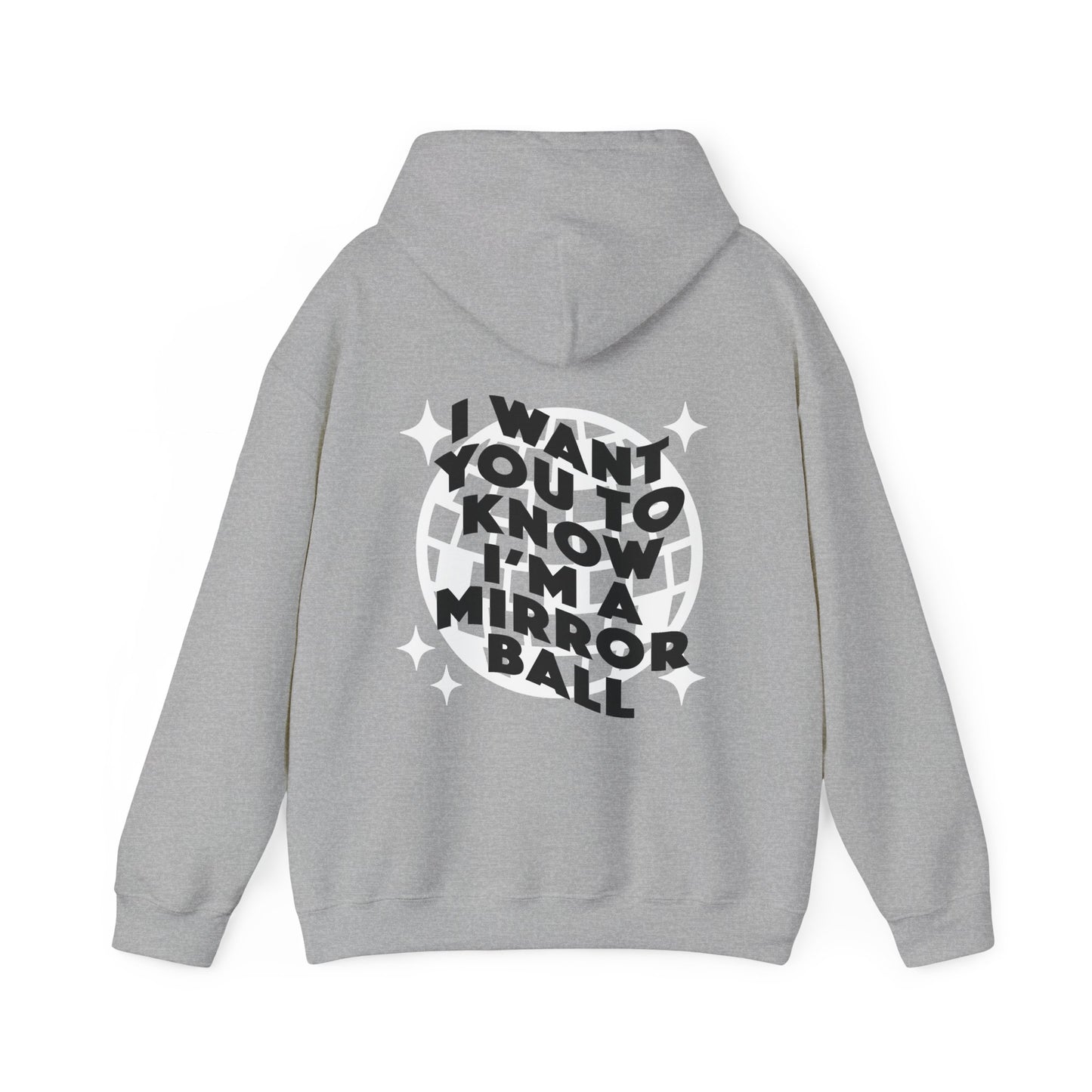 TS "I want you to know i'm a mirrorball" Folklore Unisex Hoodie (Heavy Blend™ Hooded Sweatshirt)