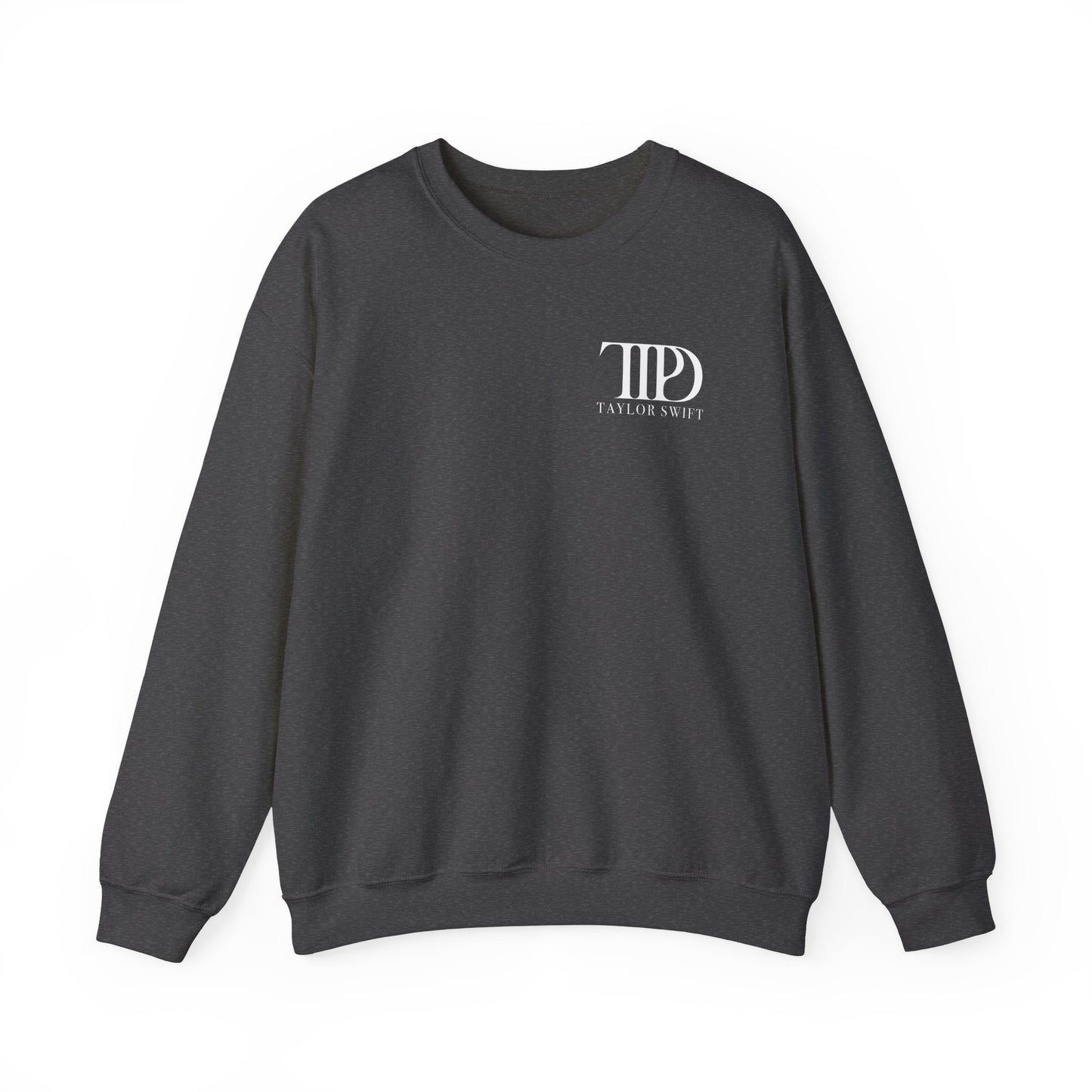 TTPD Logo "I LOVE YOU, IT'S RUINING MY LIFE" TTPD 'The Manuscript' Crewneck (TS, The Tortured Poets Department, TS 11) Unisex Heavy Blend™ Crewneck Sweatshirt