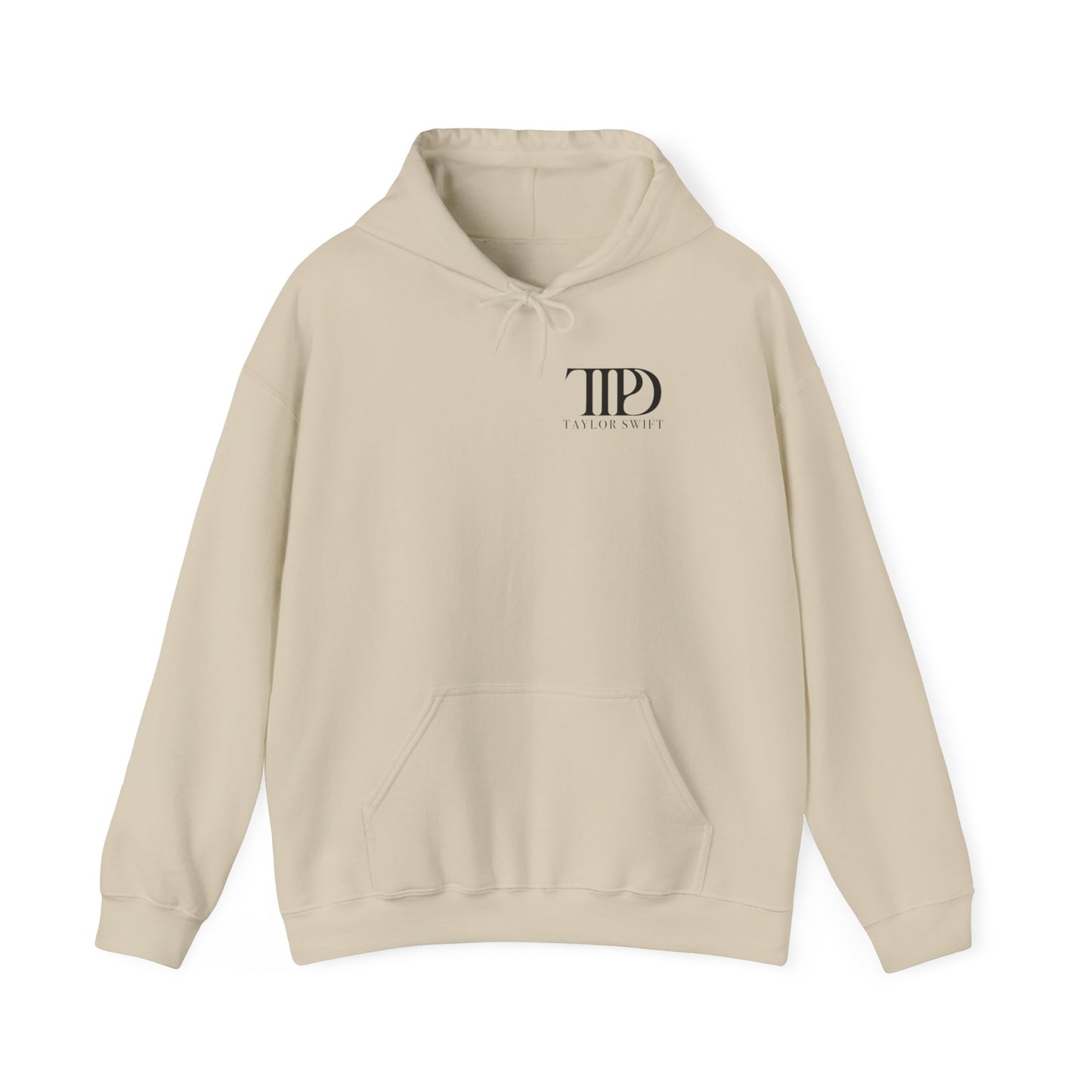 TTPD Logo "I LOVE YOU, IT'S RUINING MY LIFE" TTPD 'The Manuscript' Hoodie (TS, The Tortured Poets Department, TS 11) Unisex Heavy Blend™ Hooded Sweatshirt