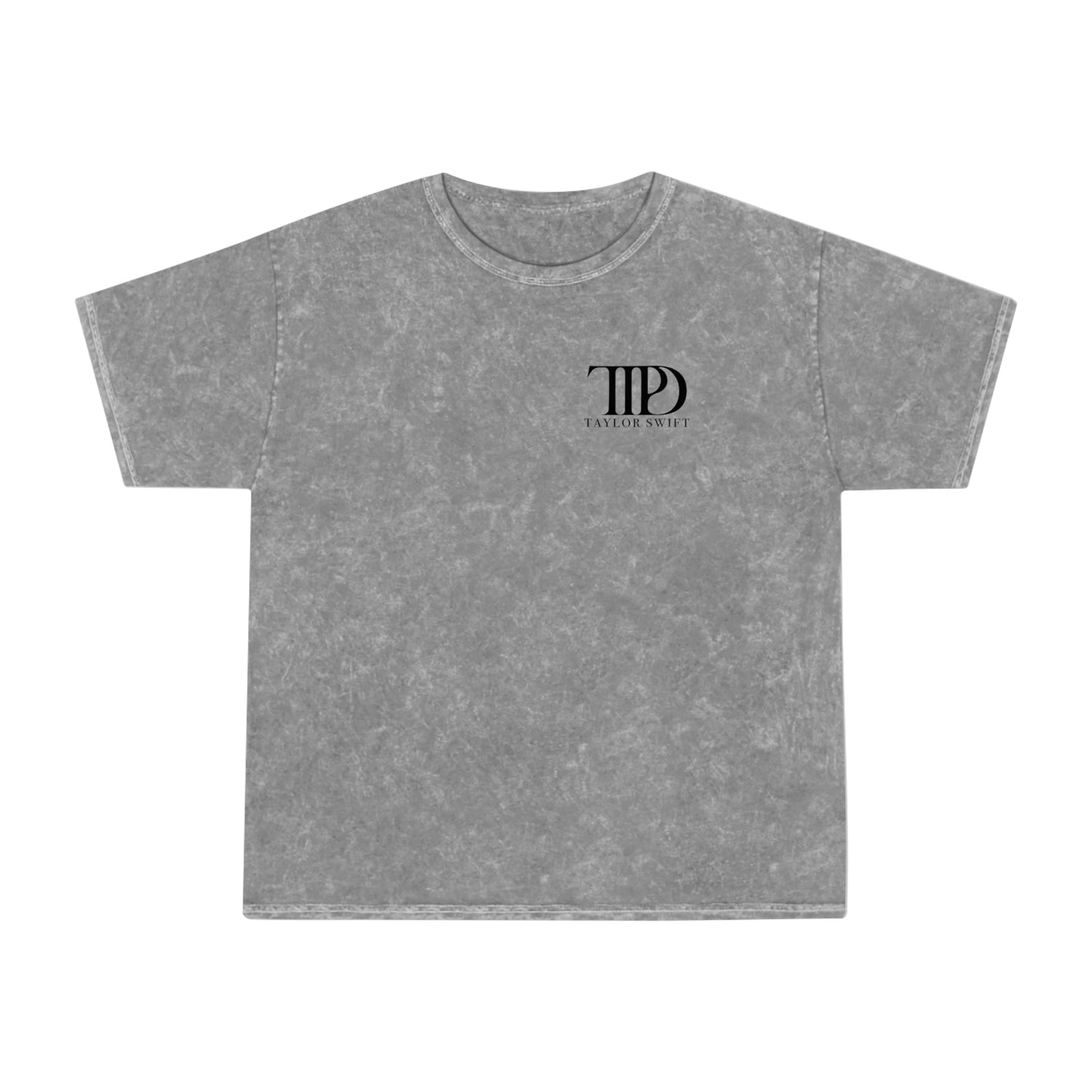 "OLD HABITS DIE SCREAMING" TTPD 'The Black Dog' Variant T-Shirt - Mineral Wash (TS, The Tortured Poets Department, TS 11)