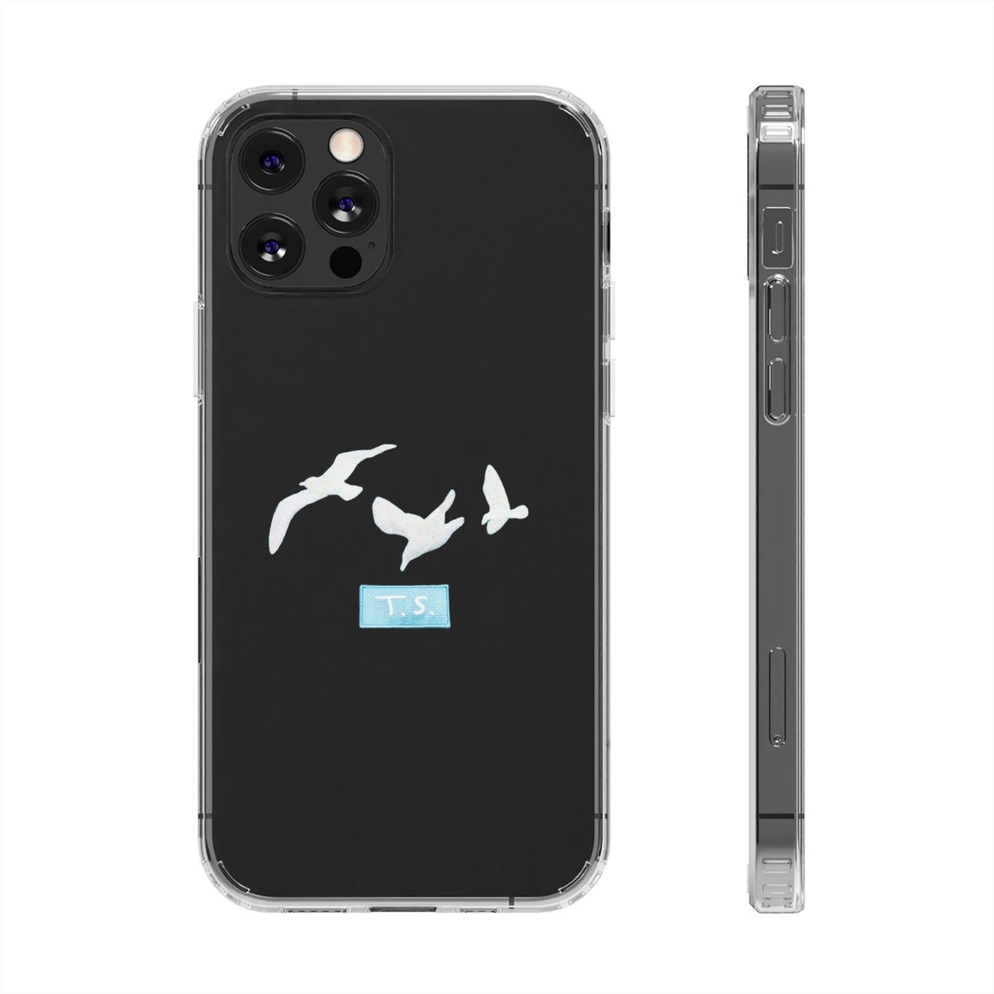 Taylor Swift 1989 Seagulls 'Patch' Clear Phone Cases (Iphone & Samsung)