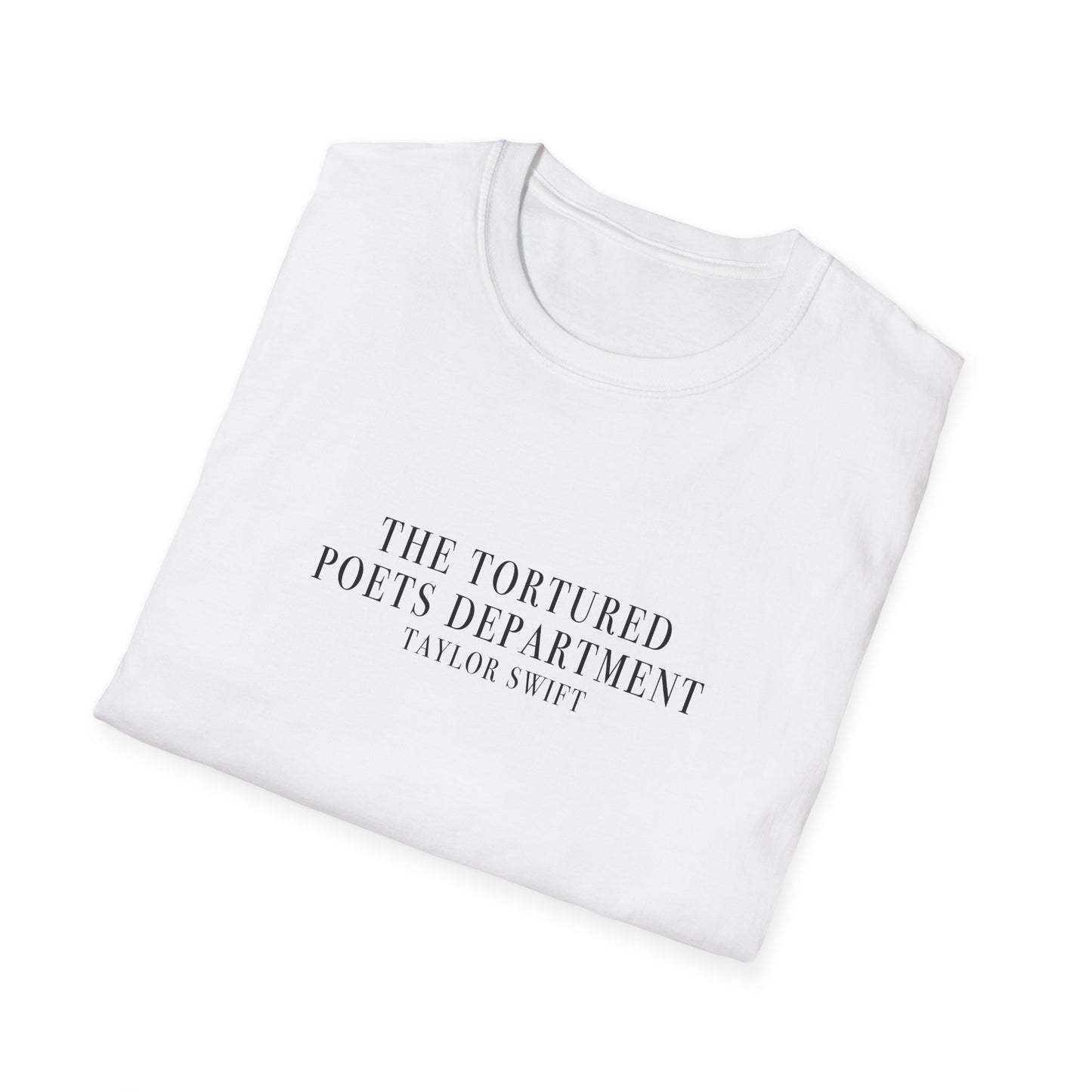 Simple TTPD Unisex T-Shirt (Release Day Party Supplies, The Tortured Poets Department, TS 11, Softstyle)