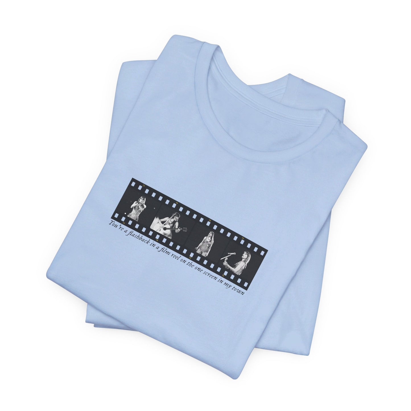 TS Film Strip Eras Tour Unisex Jersey Short Sleeve Tee