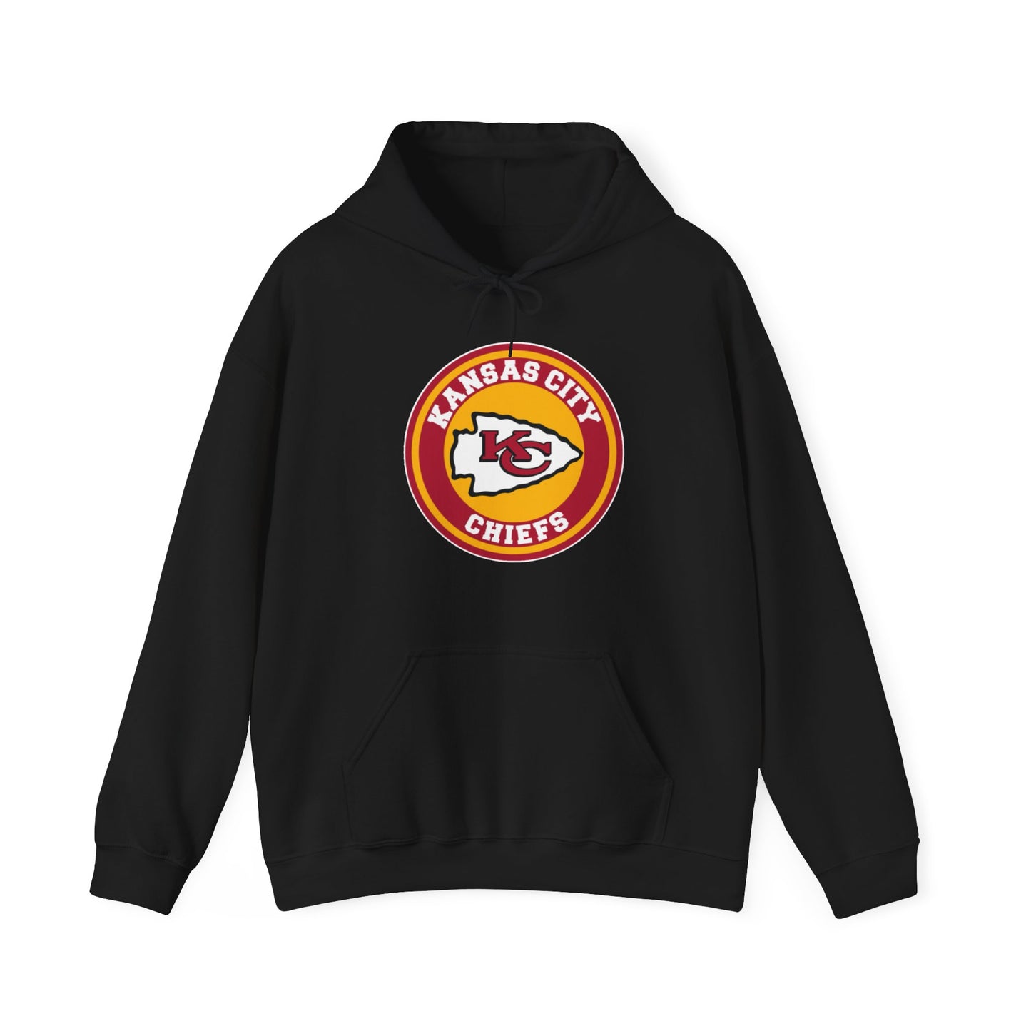 Kansas City Chiefs (KC) Travis Kelce 87 Superbowl LVIII Unisex Heavy Blend™ Hooded Sweatshirt