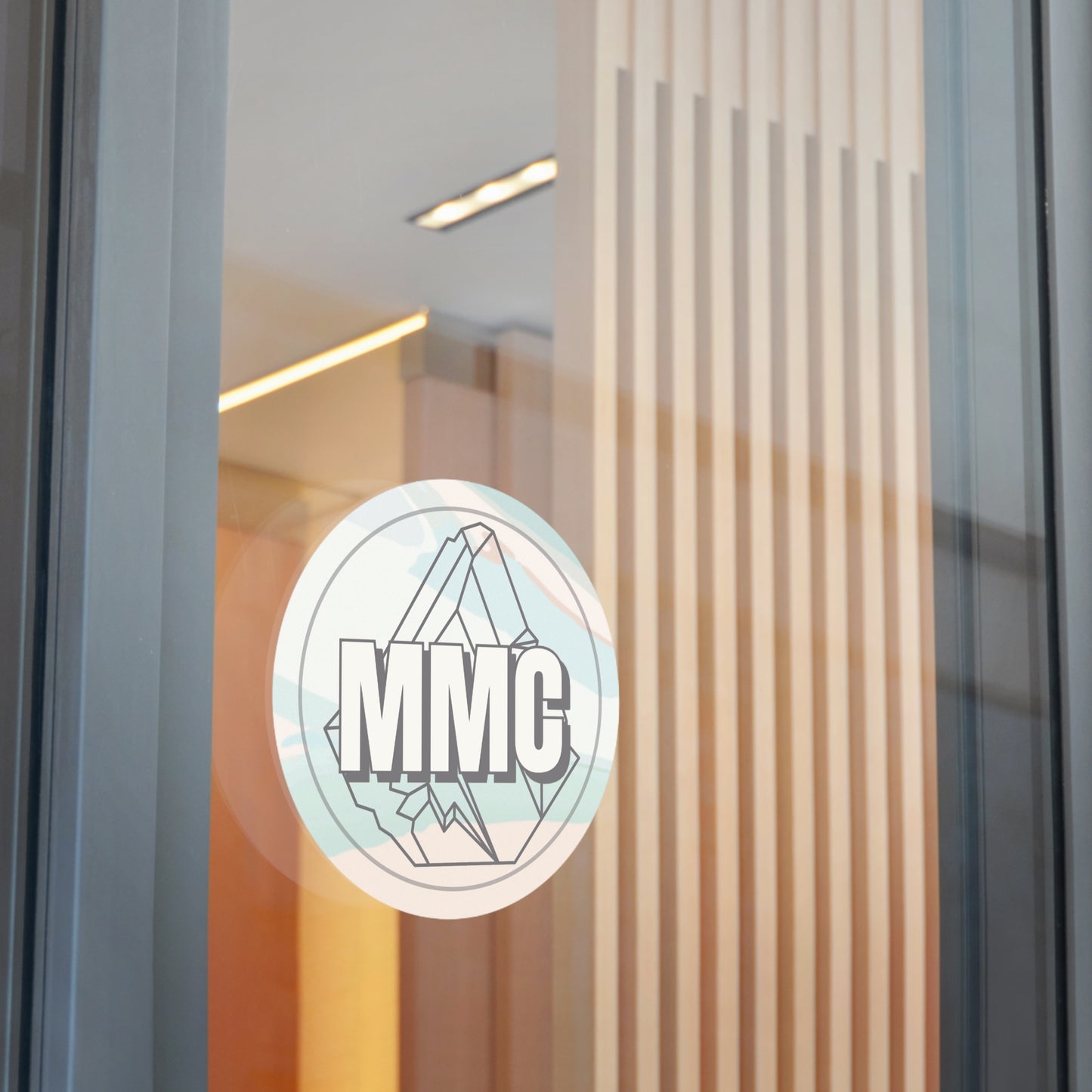 "MMC" makaylamadecreations Logo Round Vinyl Stickers