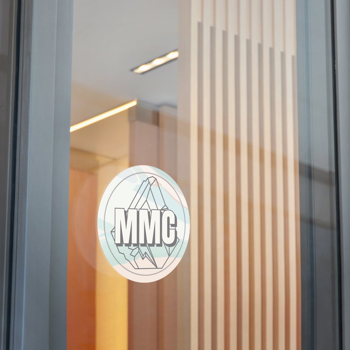 "MMC" makaylamadecreations Logo Round Vinyl Stickers