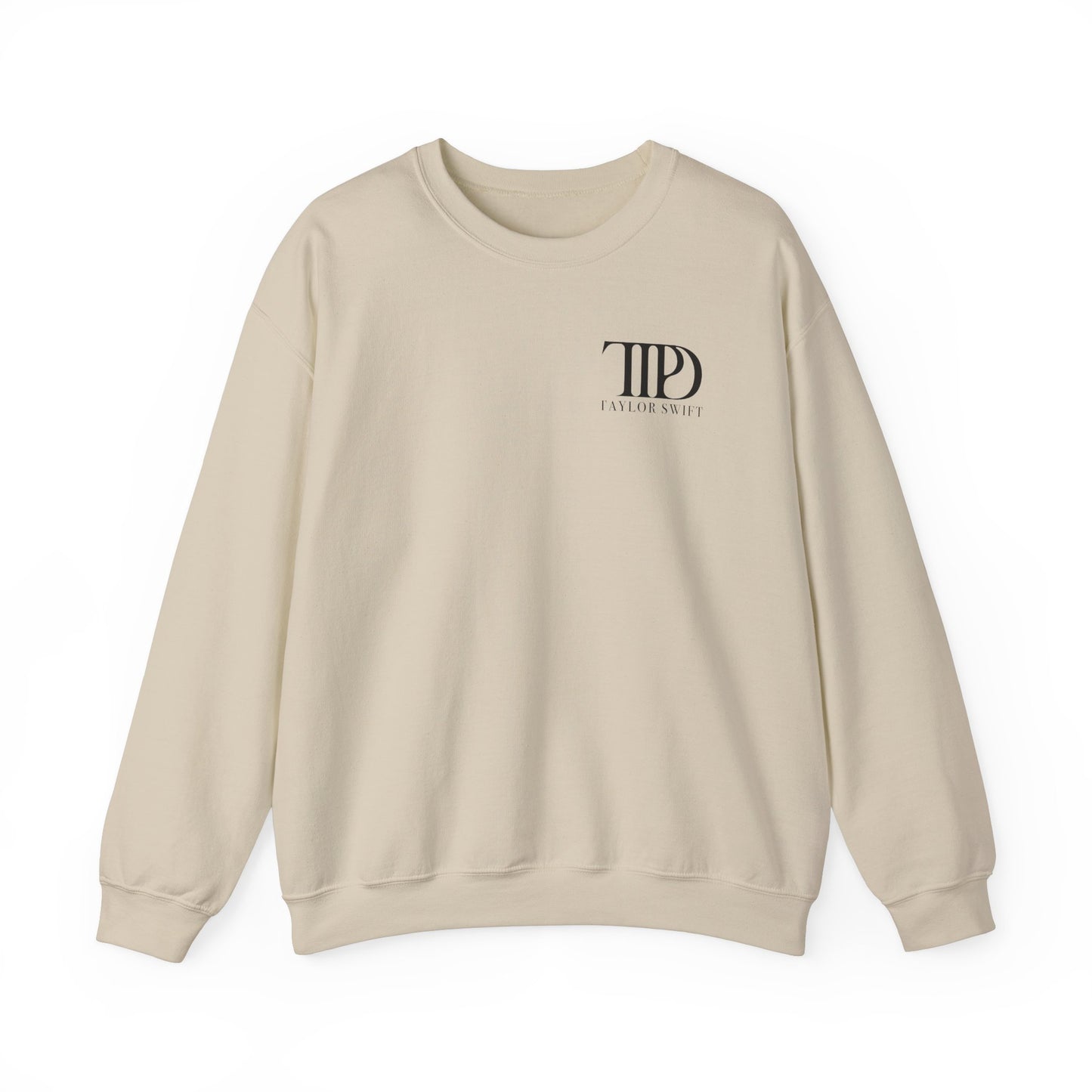 TTPD Logo "I LOVE YOU, IT'S RUINING MY LIFE" TTPD 'The Manuscript' Crewneck (TS, The Tortured Poets Department, TS 11) Unisex Heavy Blend™ Crewneck Sweatshirt