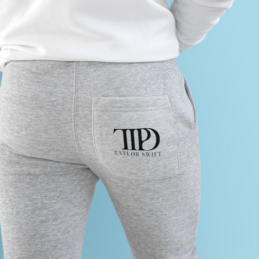 TTPD Unisex Joggers The Tortured Poets Department Back Pocket Logo (TS TTPD, TS 11) Unisex Fleece Joggers