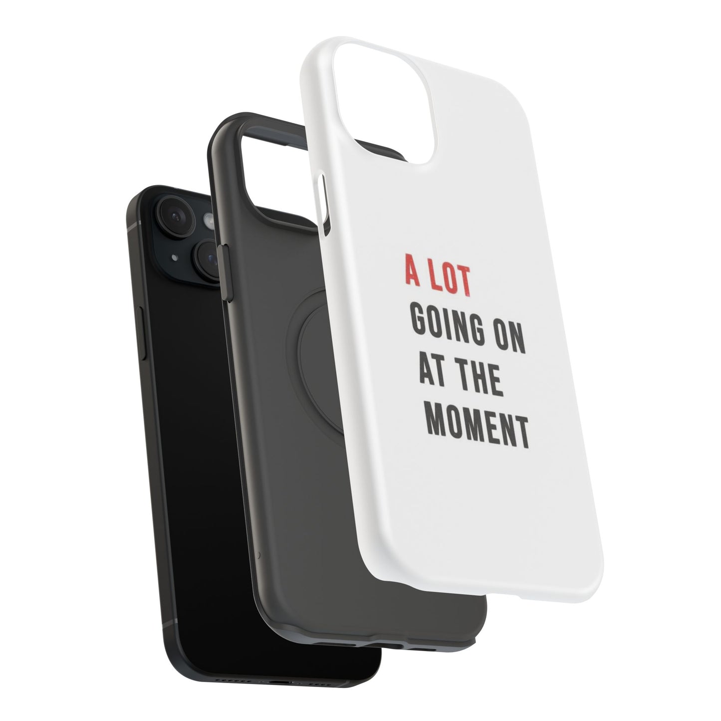 "A LOT GOING ON AT THE MOMENT" Taylor Swift Red Era Impact-Resistant Phone Cases (Iphone & Samsung)