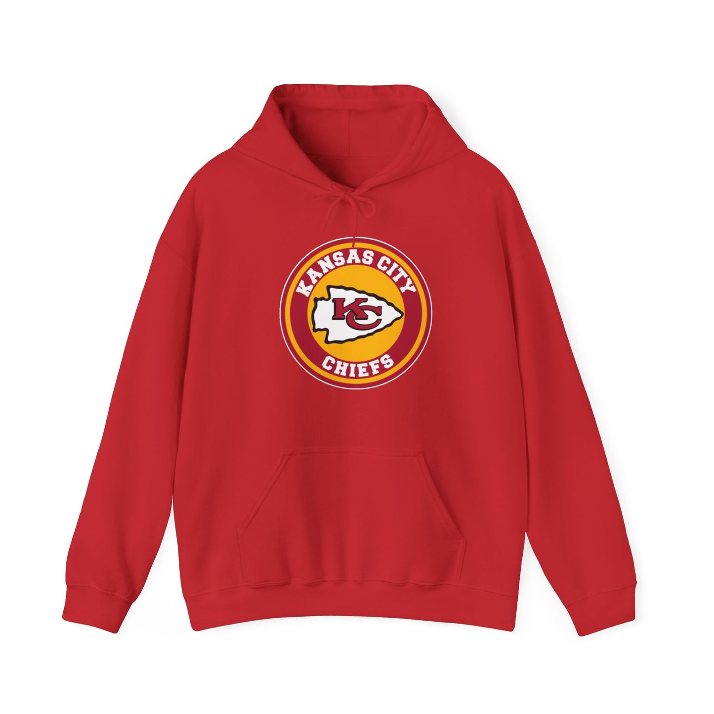 Kansas City Chiefs (KC) Travis Kelce 87 Superbowl LVIII Unisex Heavy Blend™ Hooded Sweatshirt