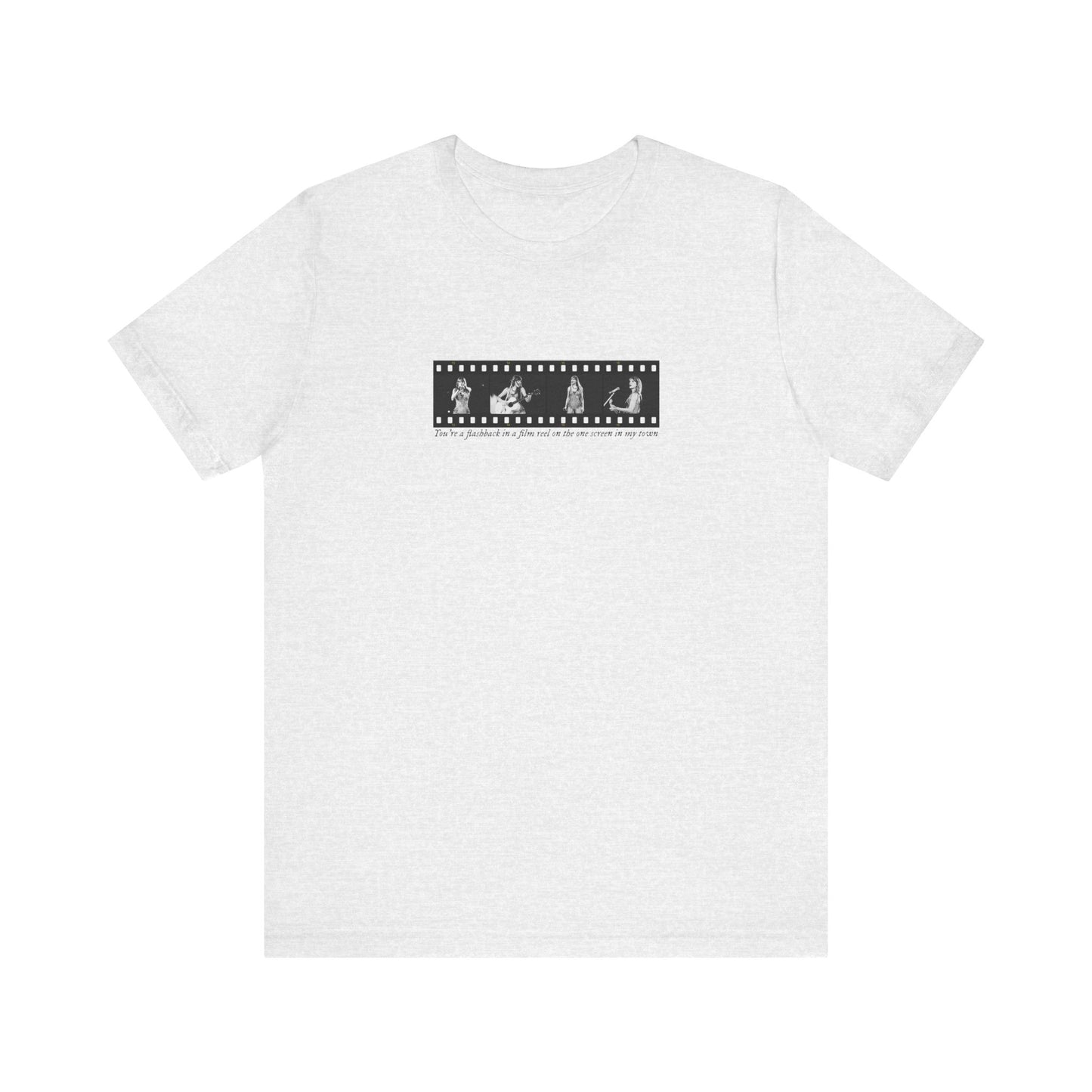 TS Film Strip Eras Tour Unisex Jersey Short Sleeve Tee