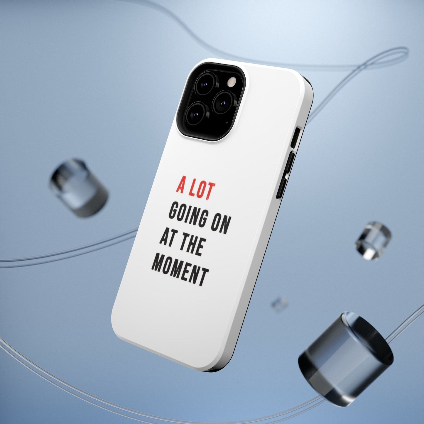 "A LOT GOING ON AT THE MOMENT" Taylor Swift Red Era Impact-Resistant Phone Cases (Iphone & Samsung)