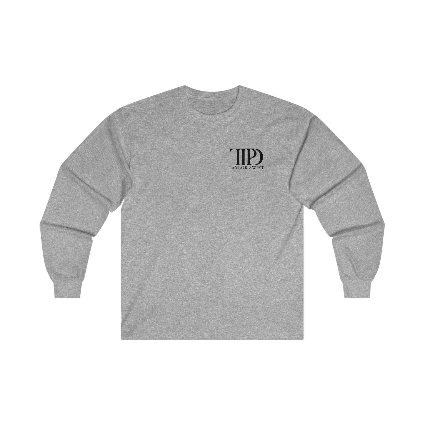 "AM I ALLOWED TO CRY?" TTPD 'The Albatross' Variant Long Sleeve (TS, The Tortured Poets Department, Unisex Ultra Cotton Long Sleeve Tee)