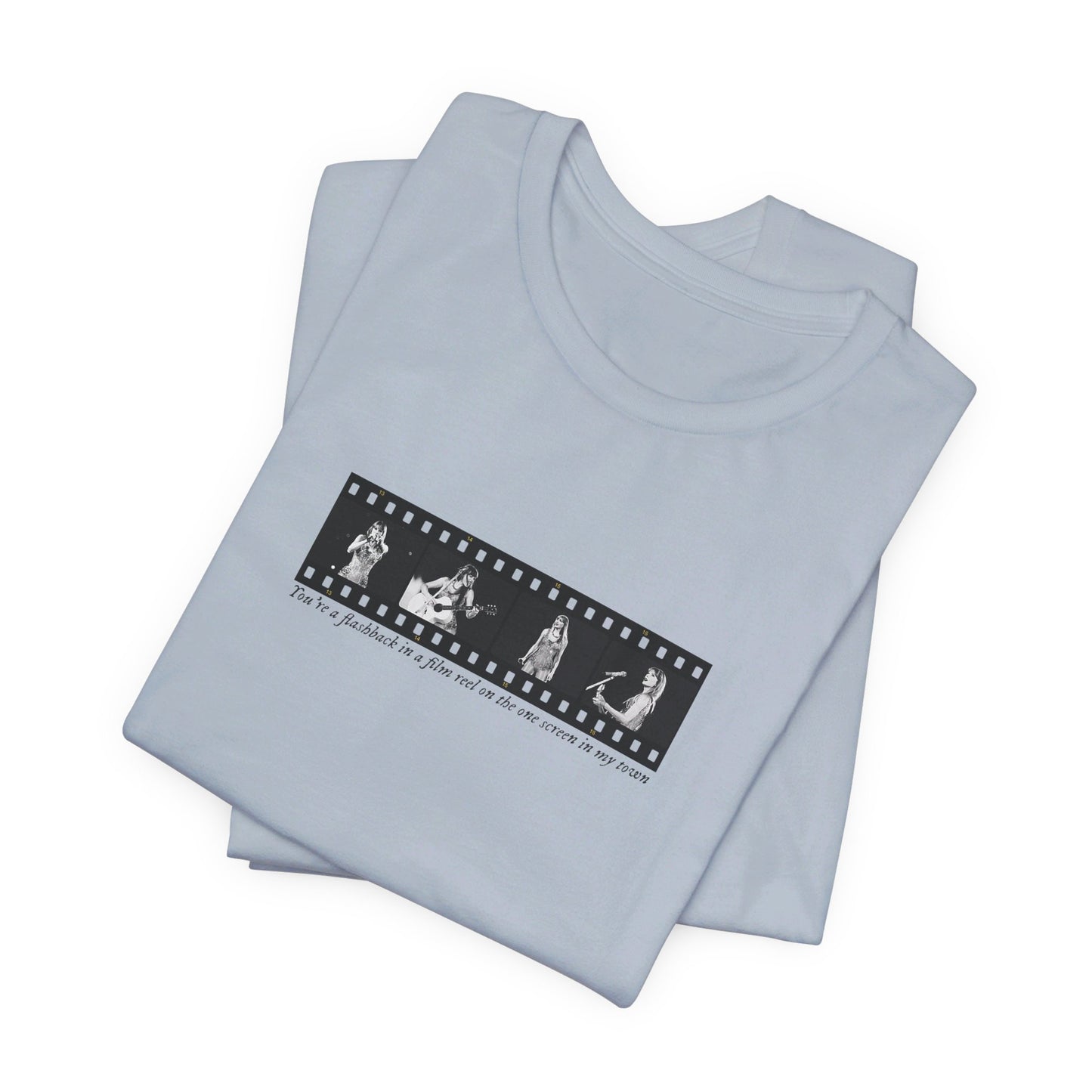 TS Film Strip Eras Tour Unisex Jersey Short Sleeve Tee