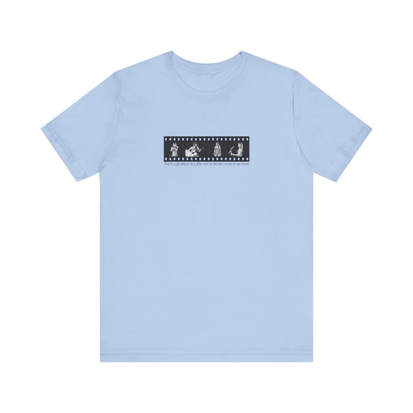 TS Film Strip Eras Tour Unisex Jersey Short Sleeve Tee