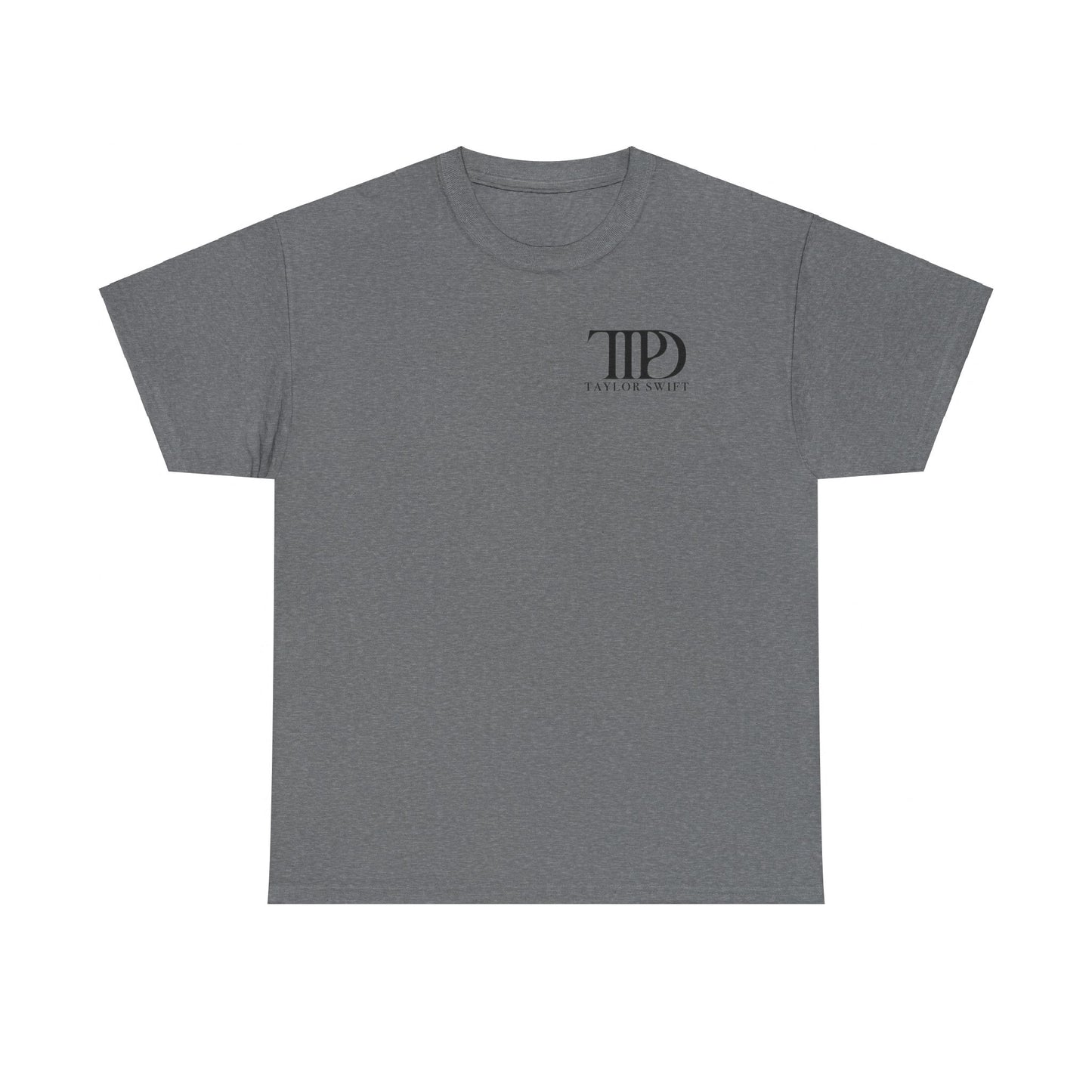 "OLD HABITS DIE SCREAMING" TTPD 4th Variant T-Shirt (TS, The Tortured Poets Department, Basic Tee, Unisex Heavy Cotton Tee)